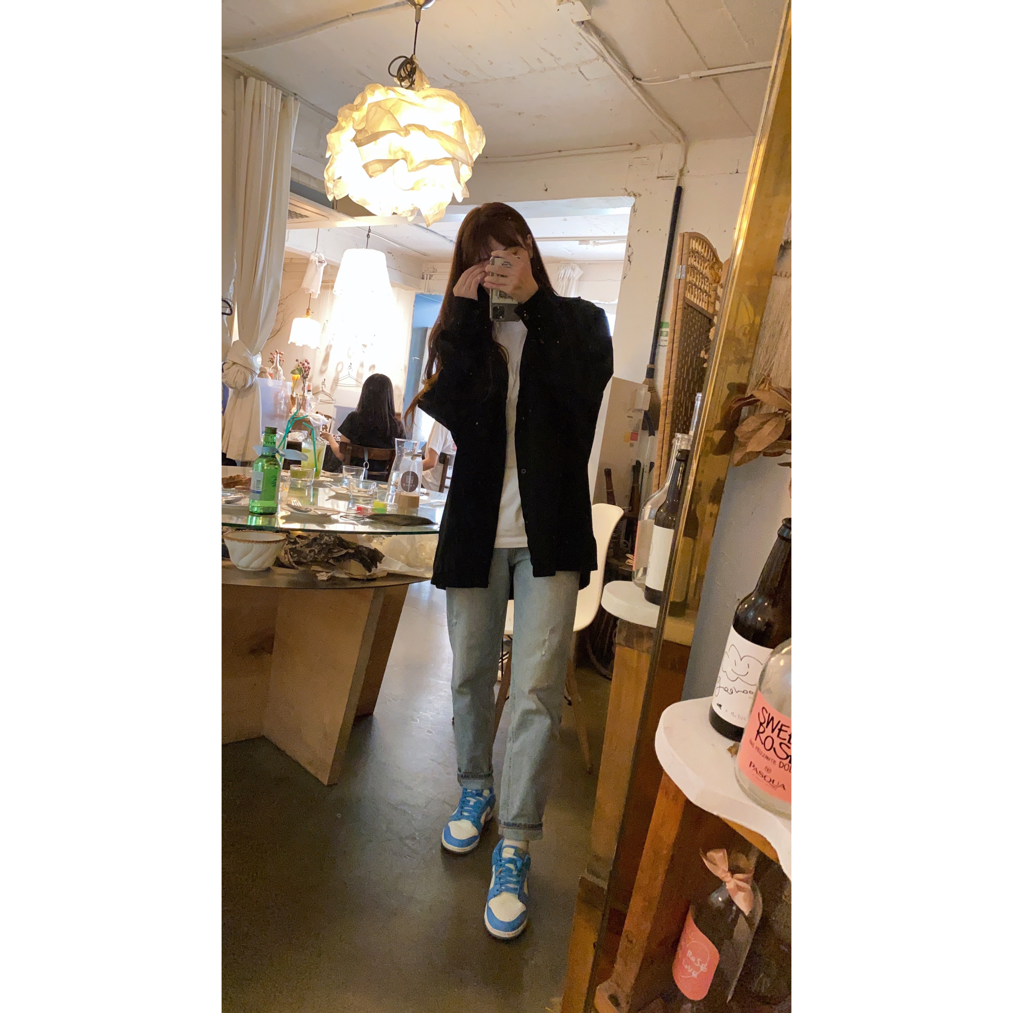 (W) Nike Dunk Low Coast 착용 스타일