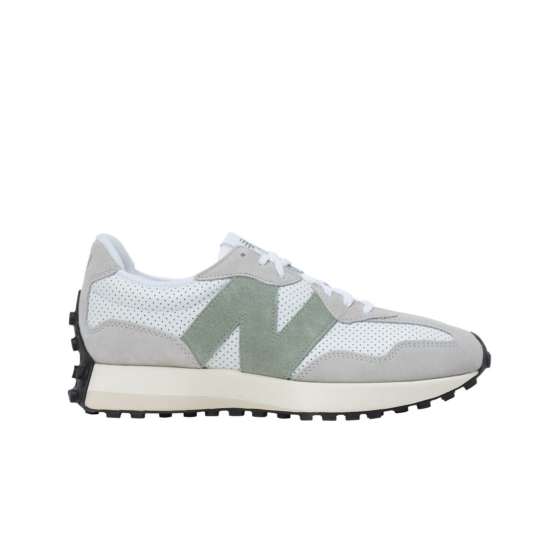 (W) 뉴발란스 327 그레이 그린 - JD 스포츠 한정((W) New Balance 327 Grey Green - JD Sports Exclusive)