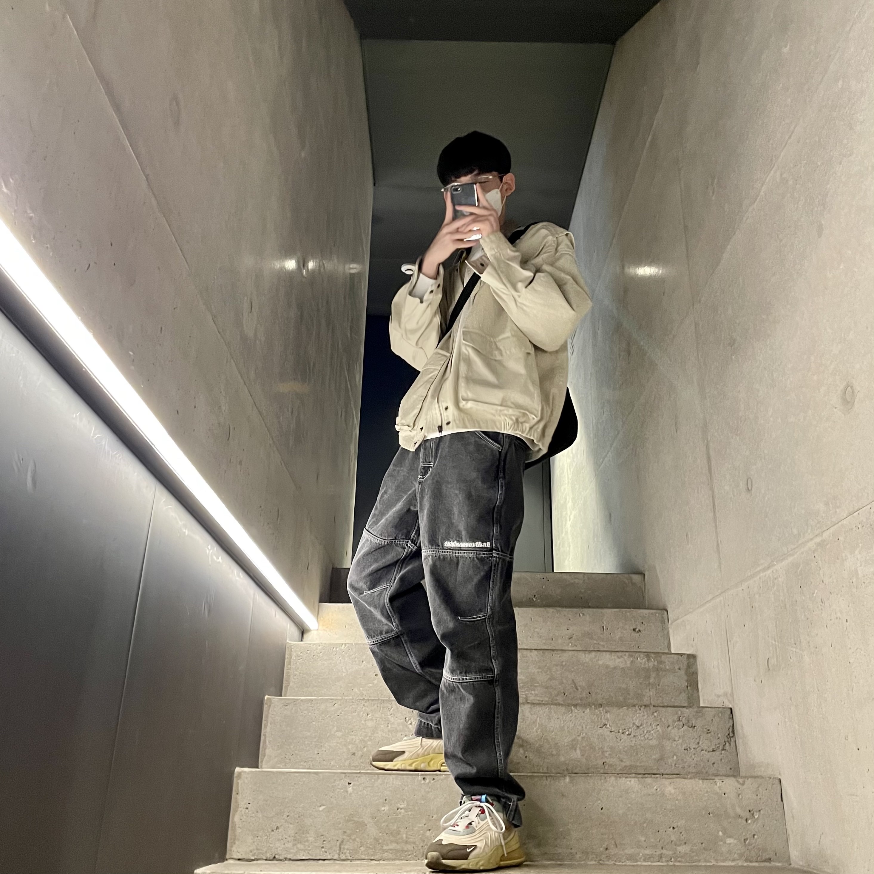 Nike x Travis Scott Air Max 270 React Cactus Trails 착용 스타일