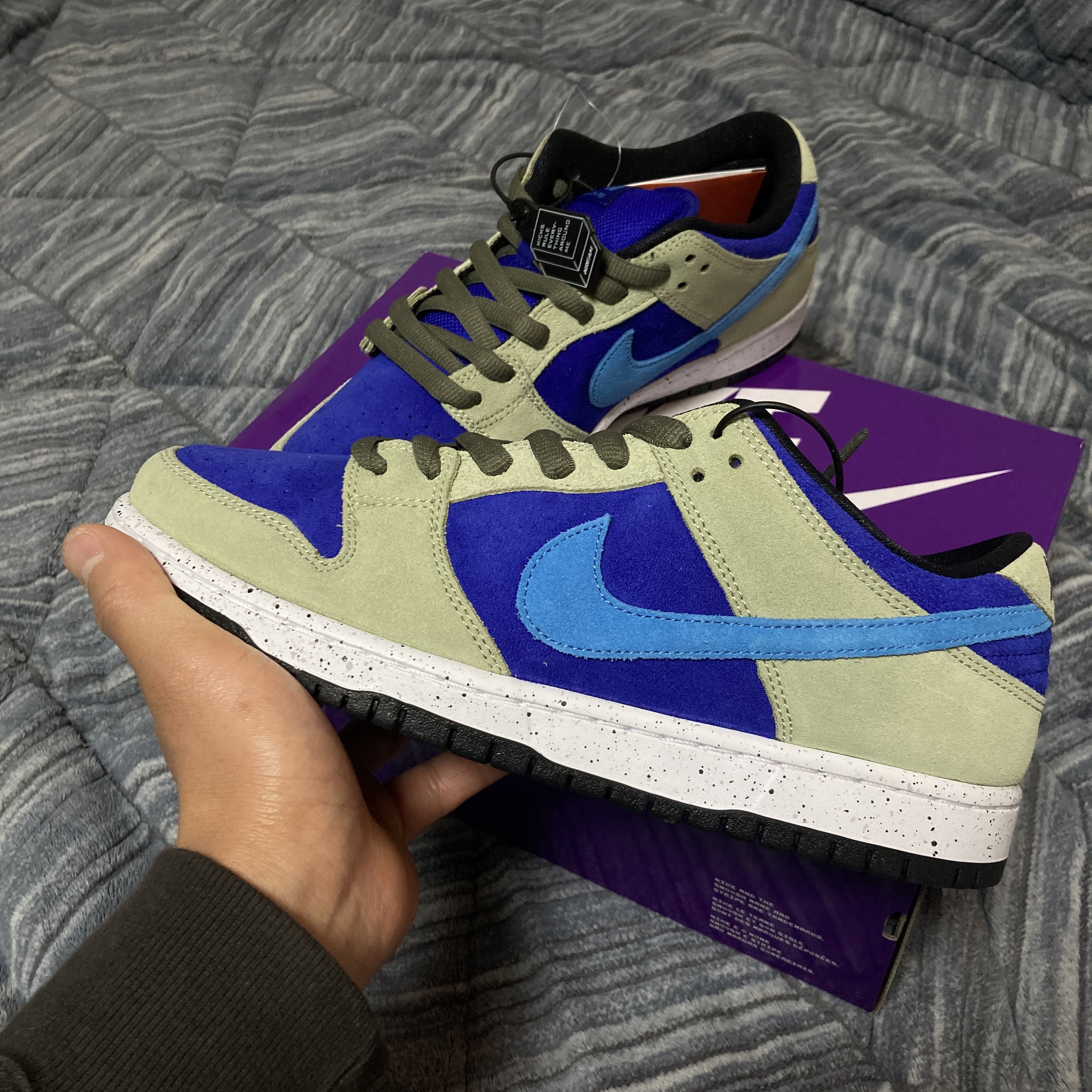 Nike SB Dunk Low Pro Celadon 착용 스타일