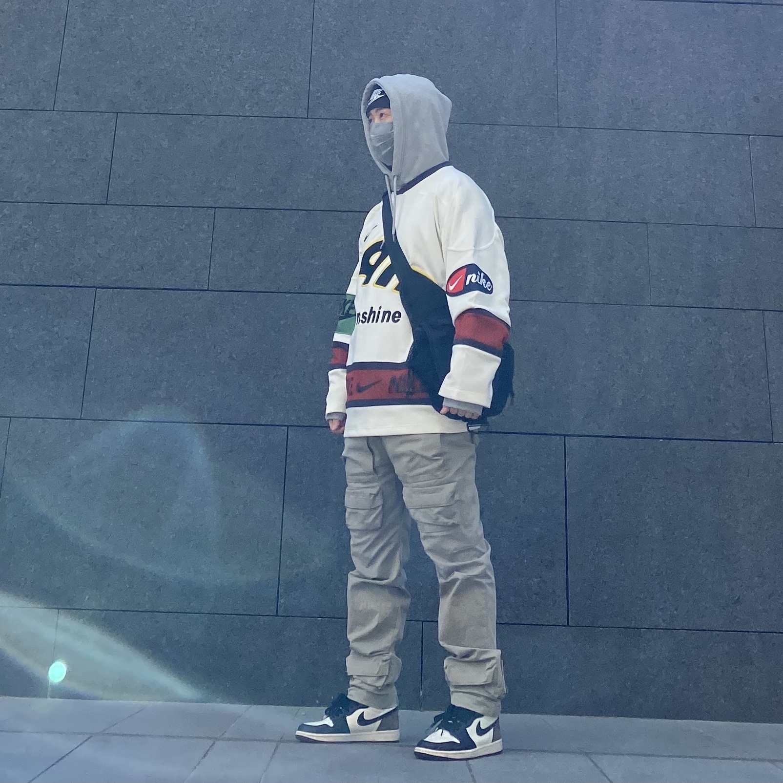 Nike x Cactus Plant Flea Market Hockey Jersey White, Supreme x Nike Snakeskin Beanie Black - 21SS 착용 스타일 - 1