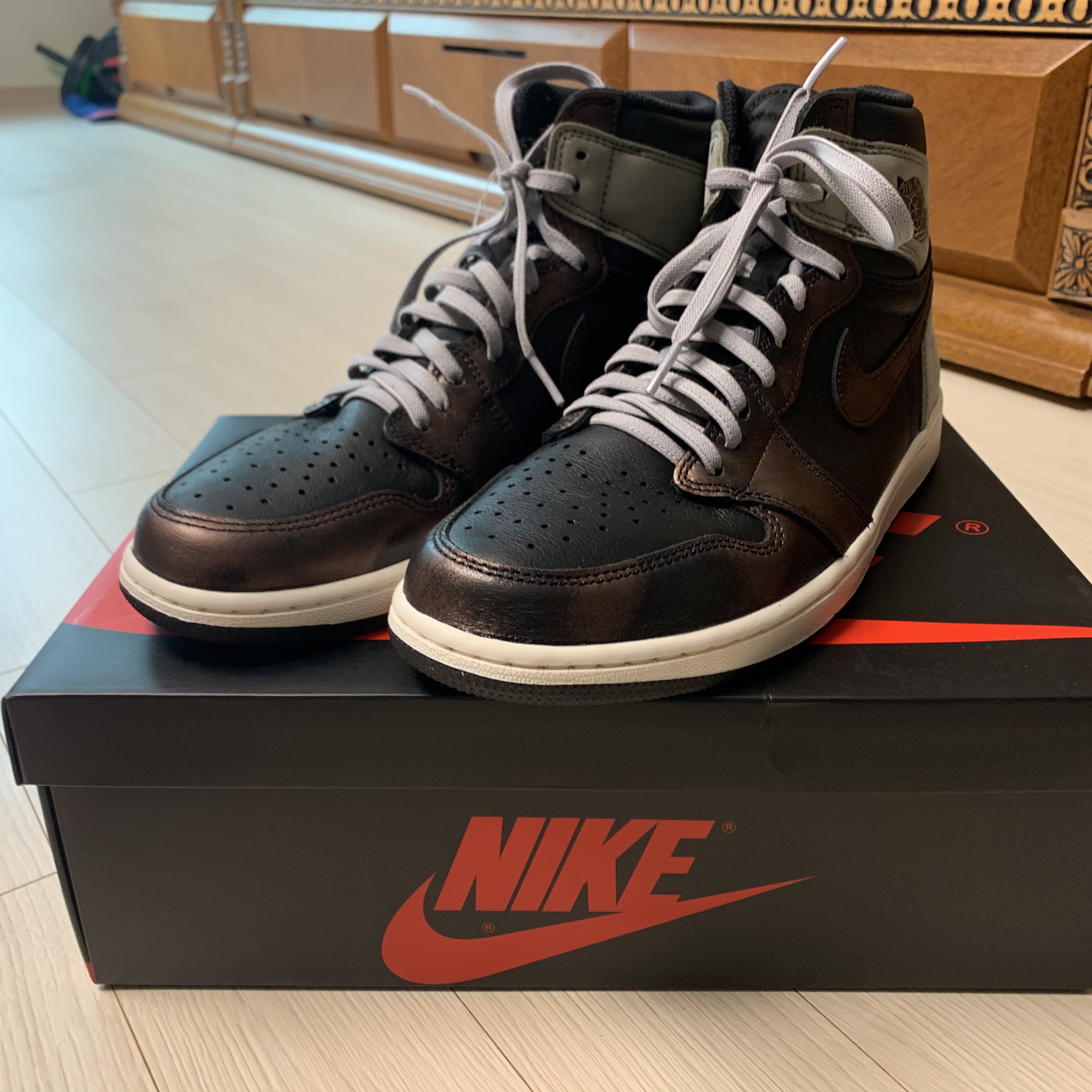 Jordan 1 Retro High OG Rust Shadow 착용 스타일 - 2
