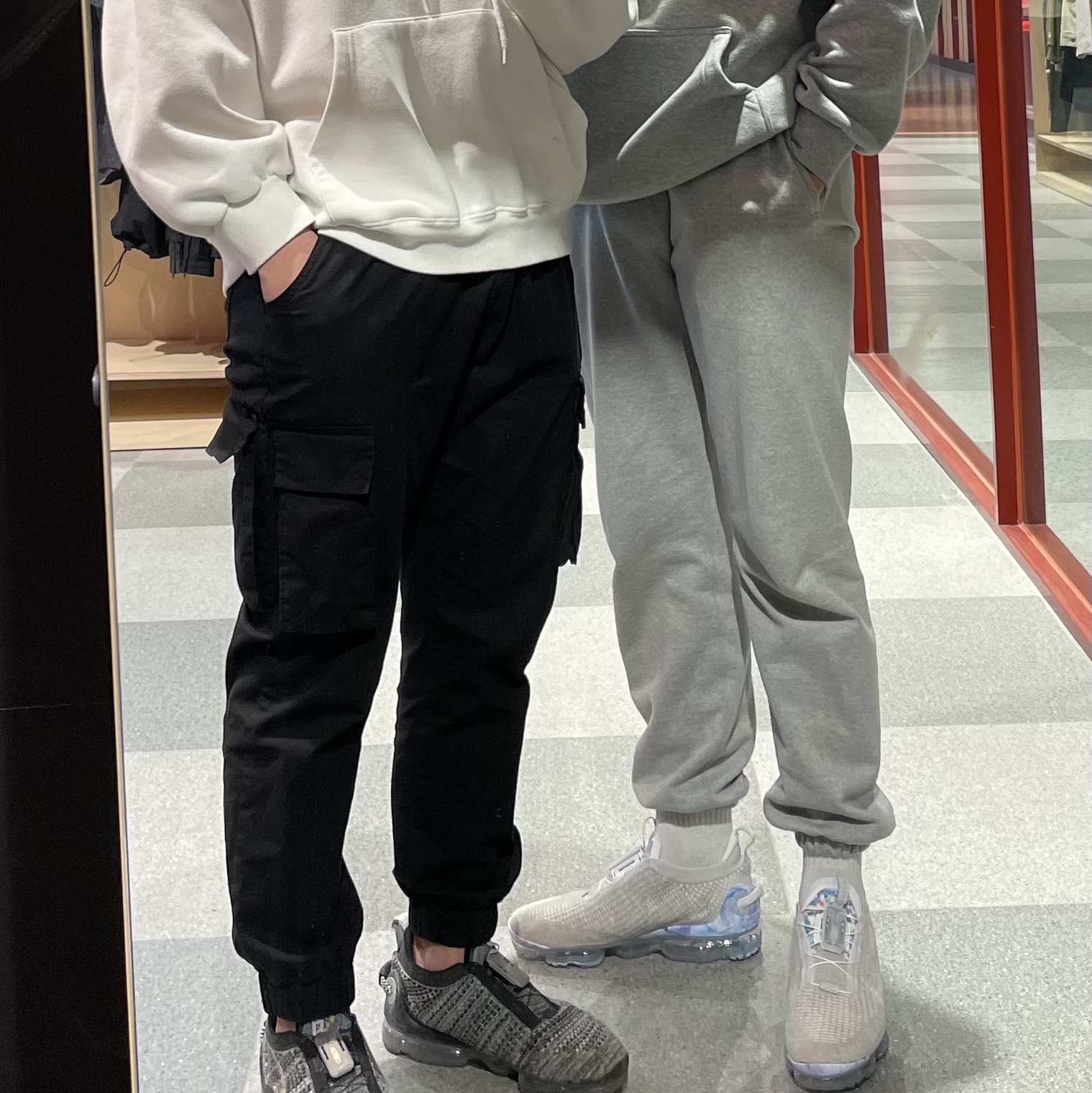 Nike Air VaporMax 2020 Flyknit Summit White, Nike Air VaporMax 2020 Flyknit Oreo 착용 스타일