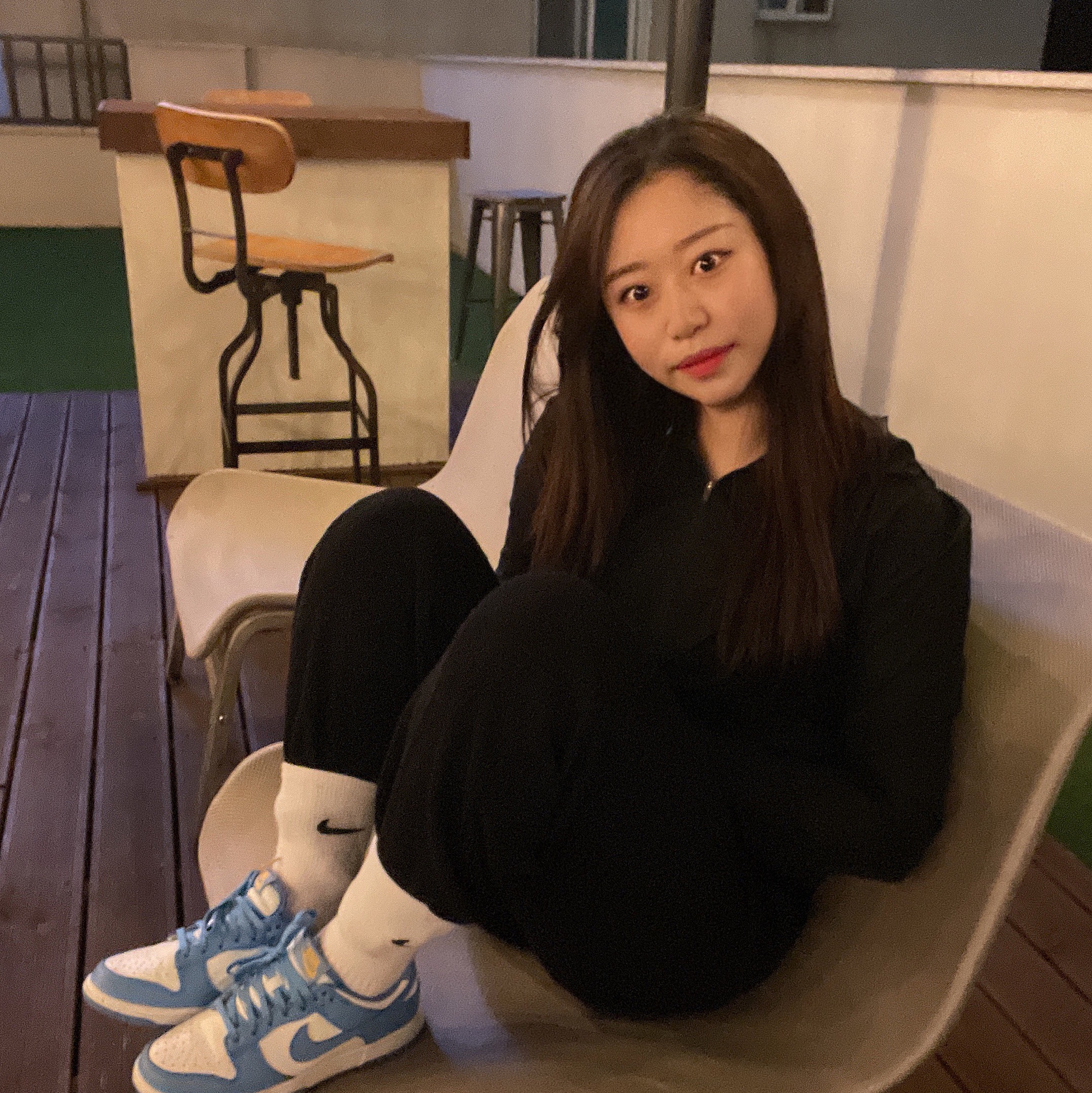 (W) Nike Dunk Low Coast 착용 스타일