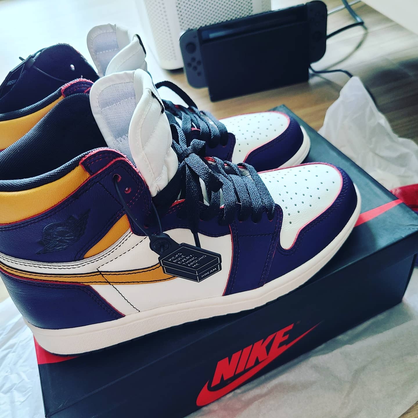 Jordan 1 Retro High OG Defiant SB LA to Chicago 착용 스타일