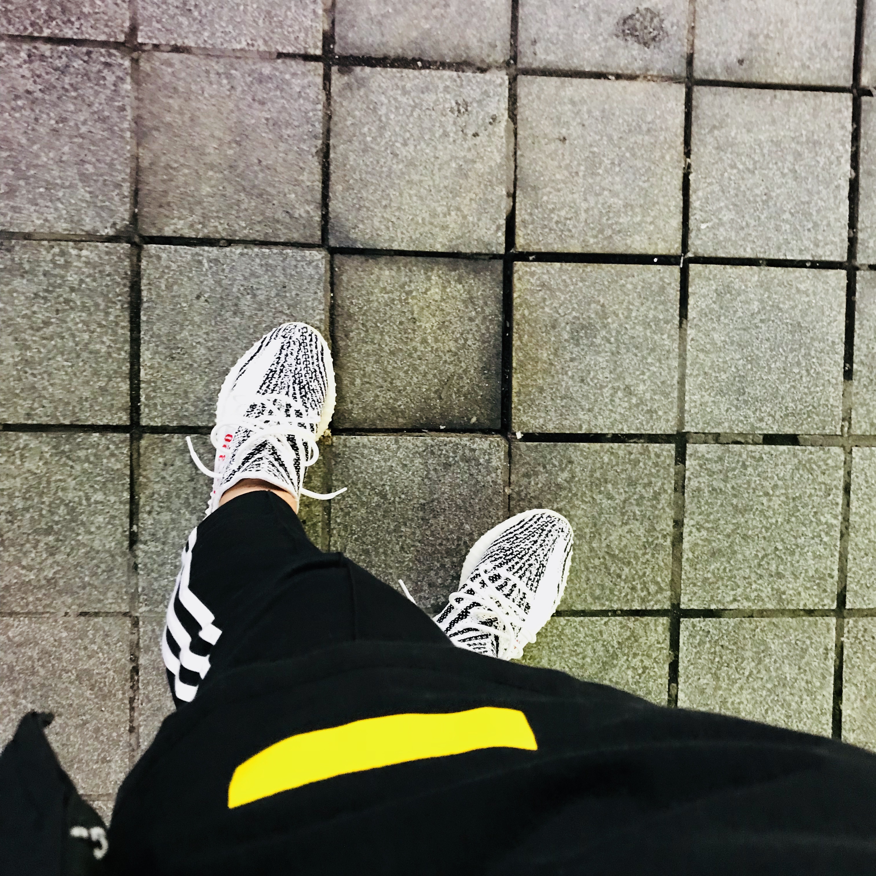 Adidas Yeezy Boost 350 V2 Zebra 2017/2019/2020 착용 스타일