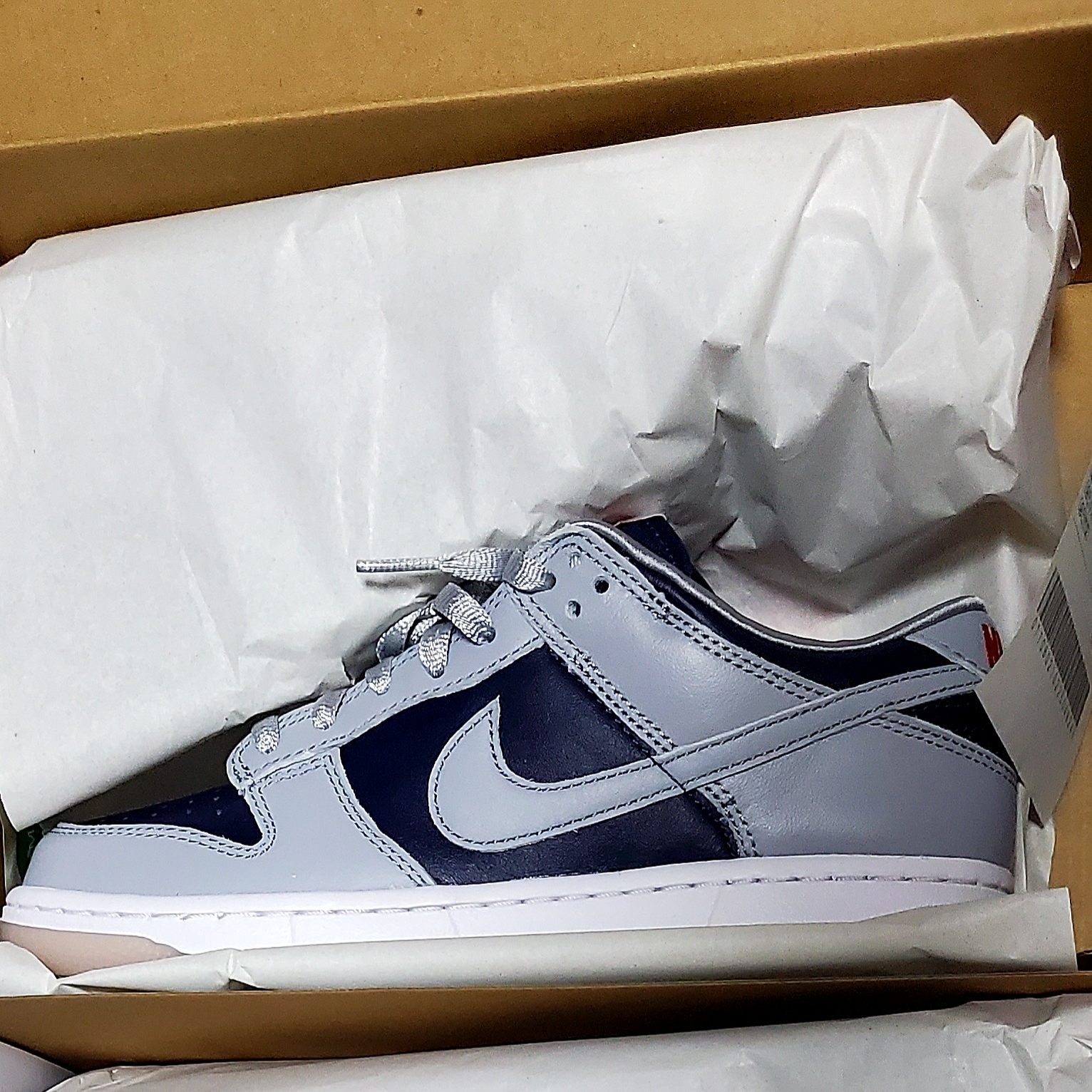 (W) Nike Dunk Low SP College Navy 착용 스타일