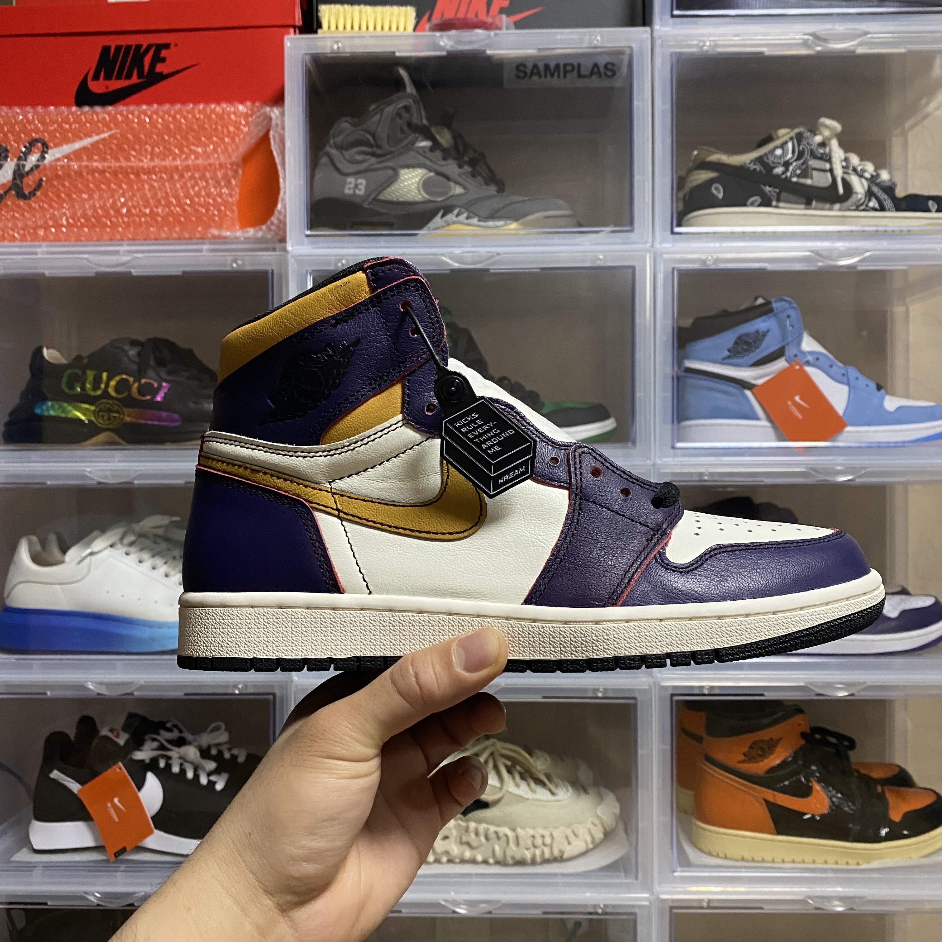 Jordan 1 Retro High OG Defiant SB LA to Chicago, Jordan 1 Retro High OG University Blue 착용 스타일