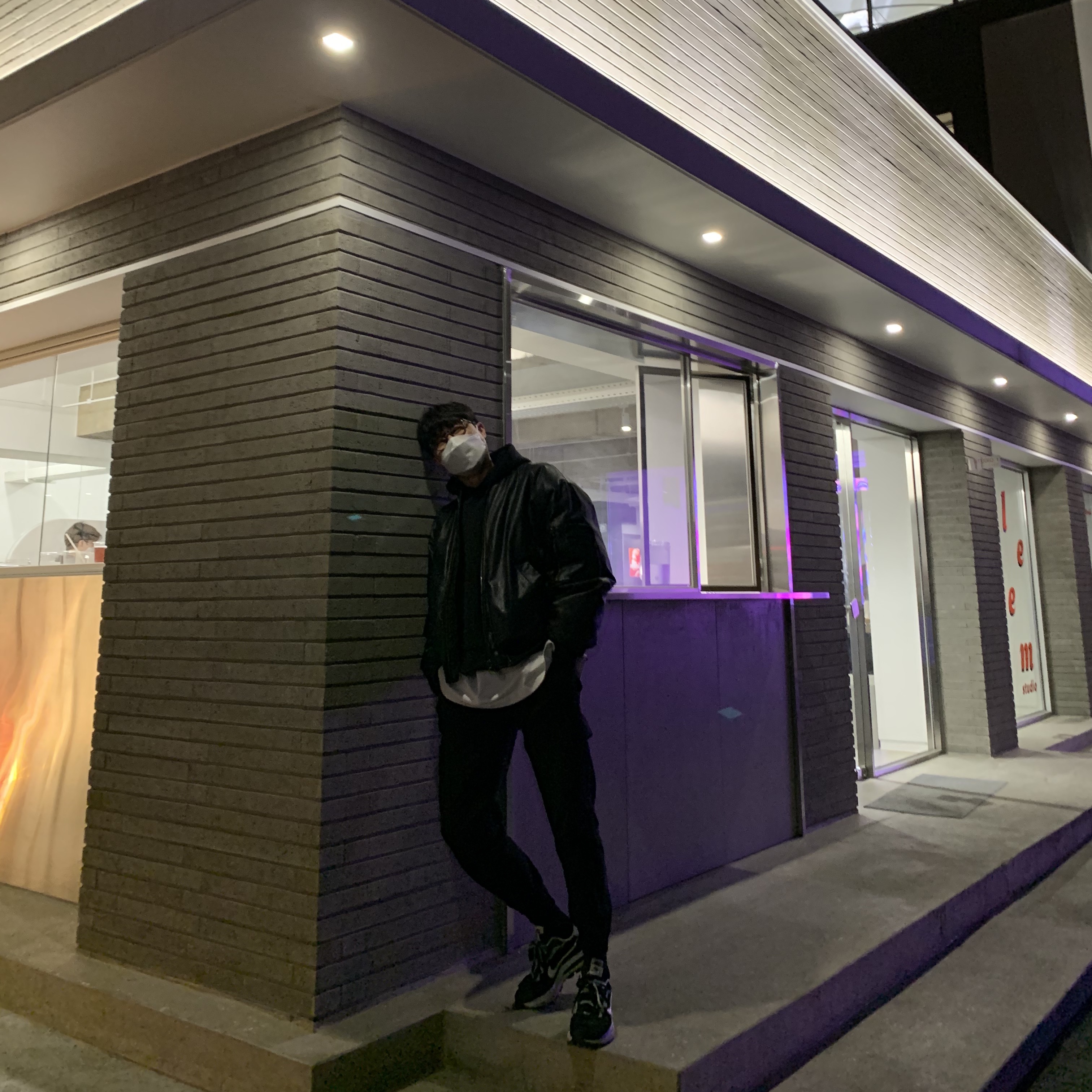 Nike x Sacai VaporWaffle Black White 착용 스타일