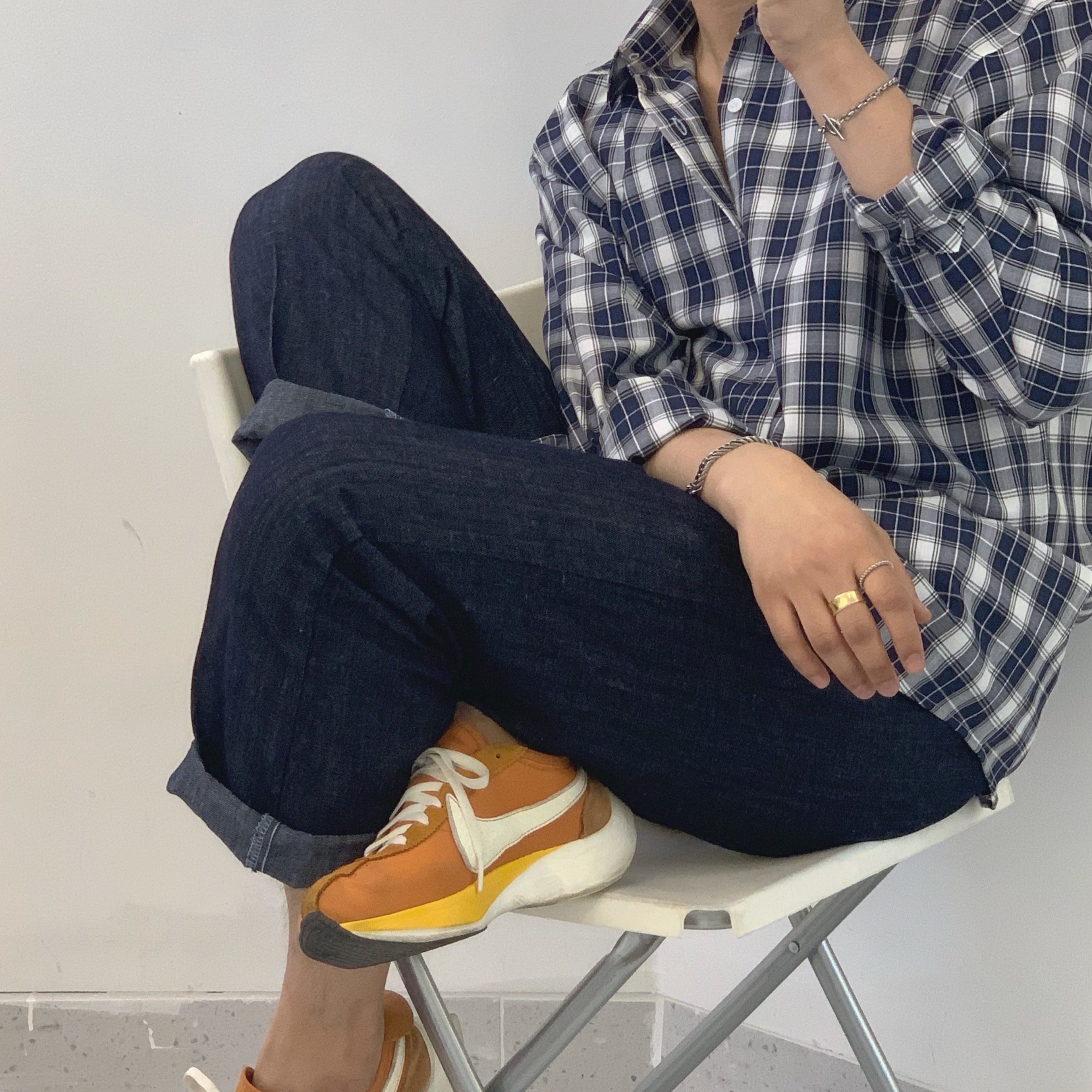 Nike Moon Racer Monarch 착용 스타일