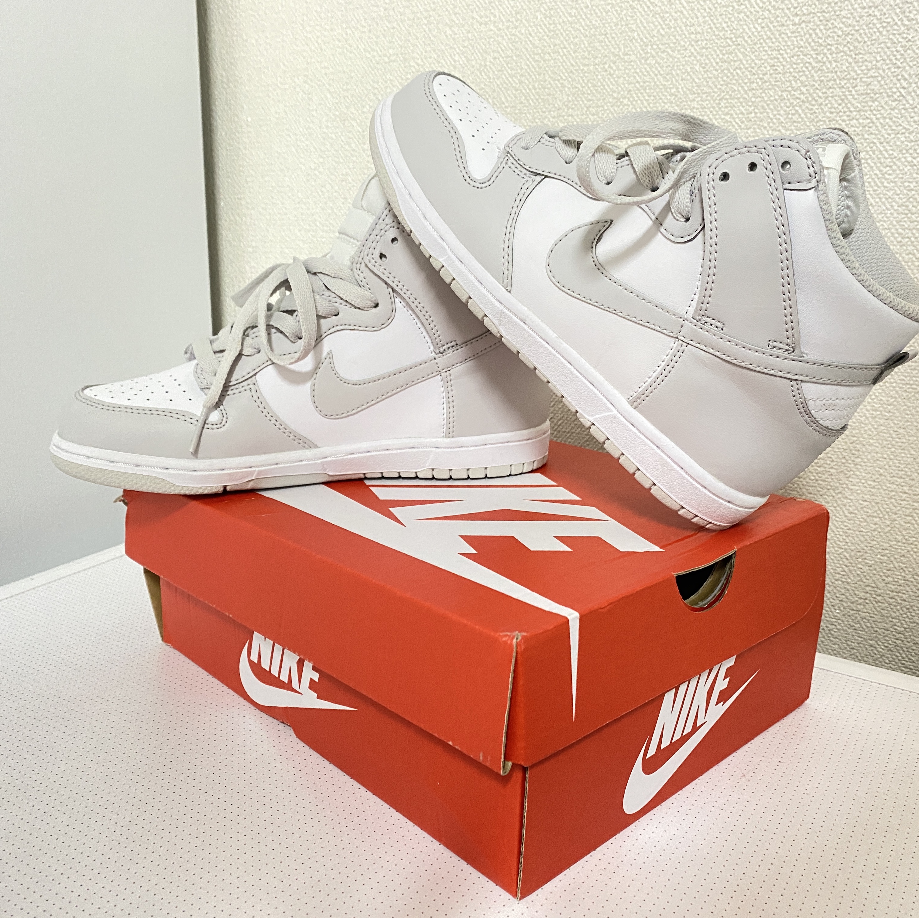 (PS) Nike Dunk High Retro Vast Grey 착용 스타일