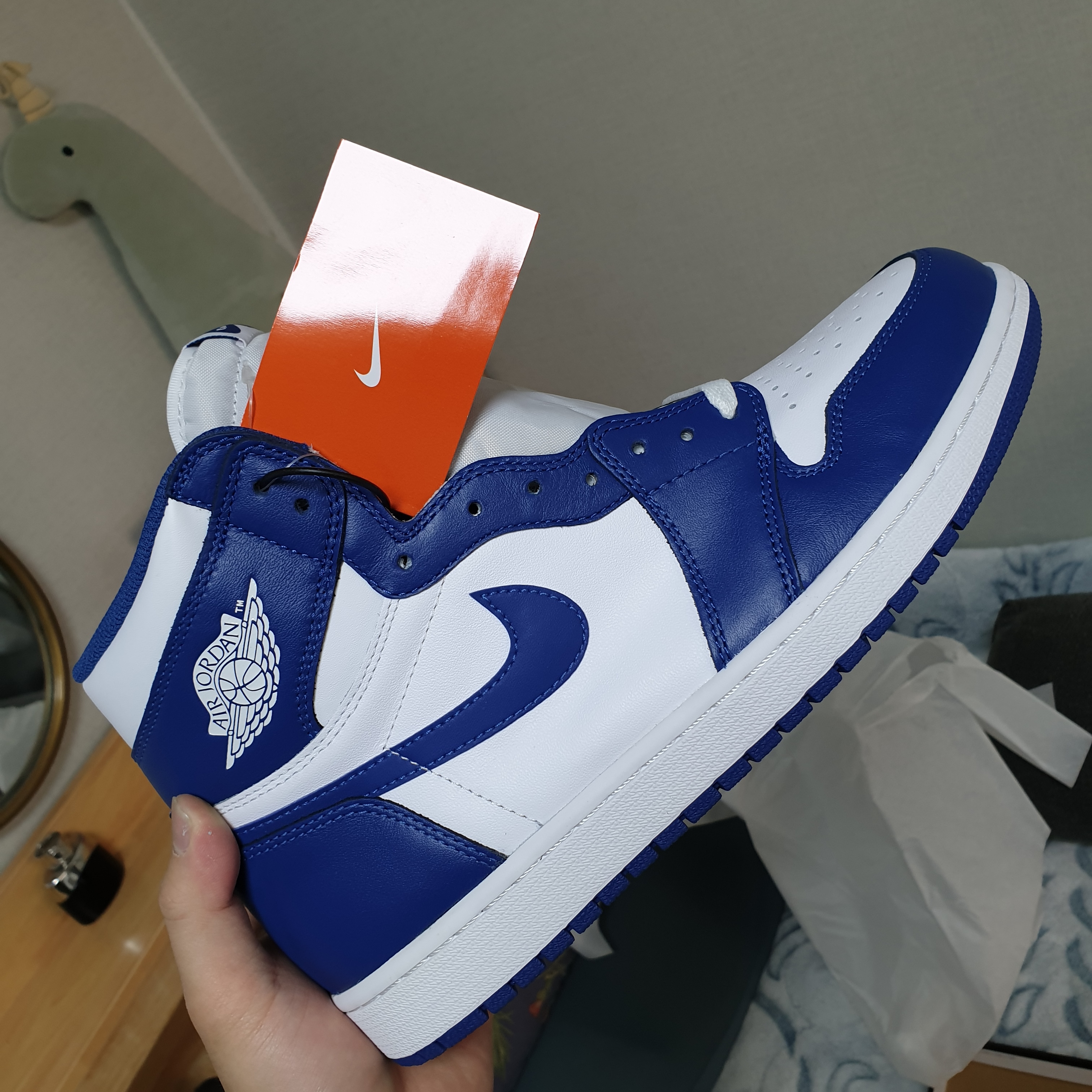 Jordan 1 Retro Storm Blue 착용 스타일 - 3