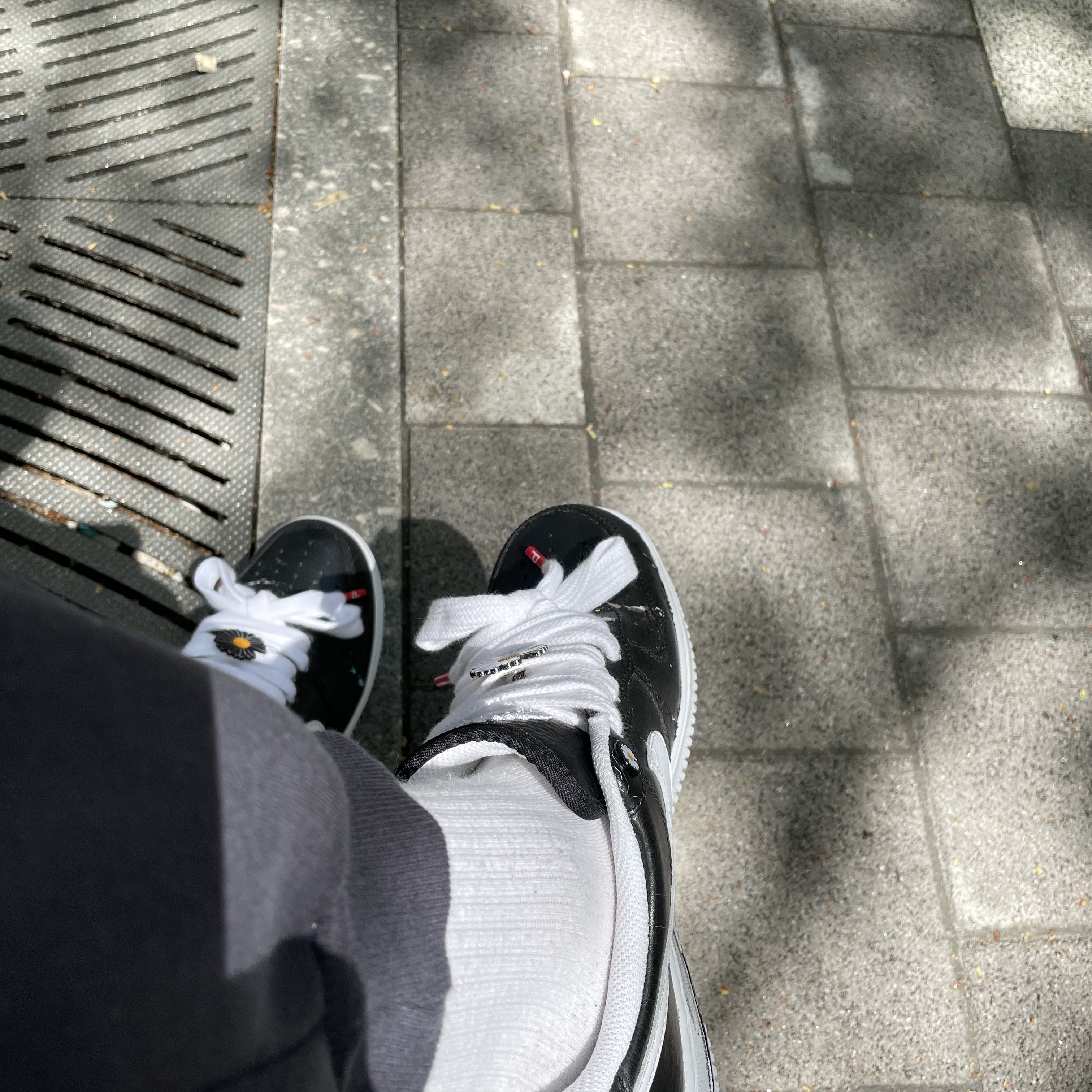 Nike x Peaceminusone Air Force 1 Low Para-Noise, Supreme x Stone Island Camo Cargo Pants Black - 19SS 착용 스타일 - 3