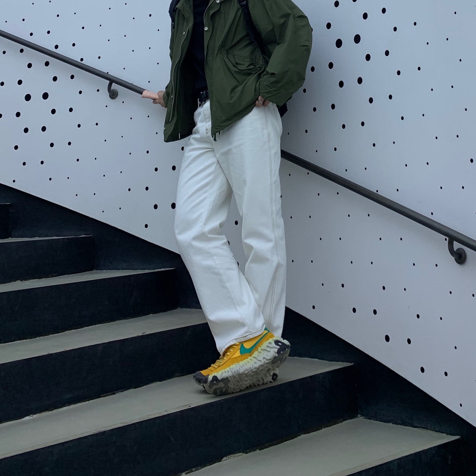 Nike Overbreak SP Khaki 착용 스타일 - 2