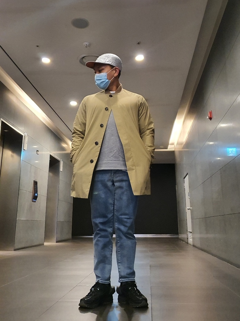 Nike x A-Cold-Wall Zoom Vomero 5 Black 착용 스타일 - 1