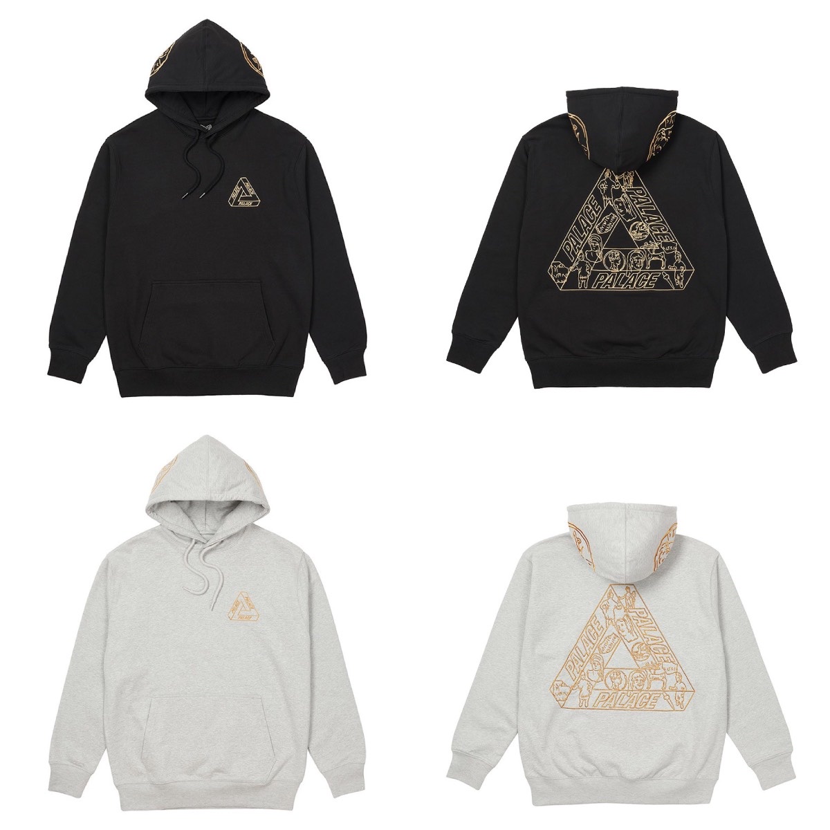 Palace Tri-Archaeology Hood Red - 21SS, Palace Palasonic T-Shirt Green - 21SS ์ฐฉ์ฉ ์คํ์ผ - 2