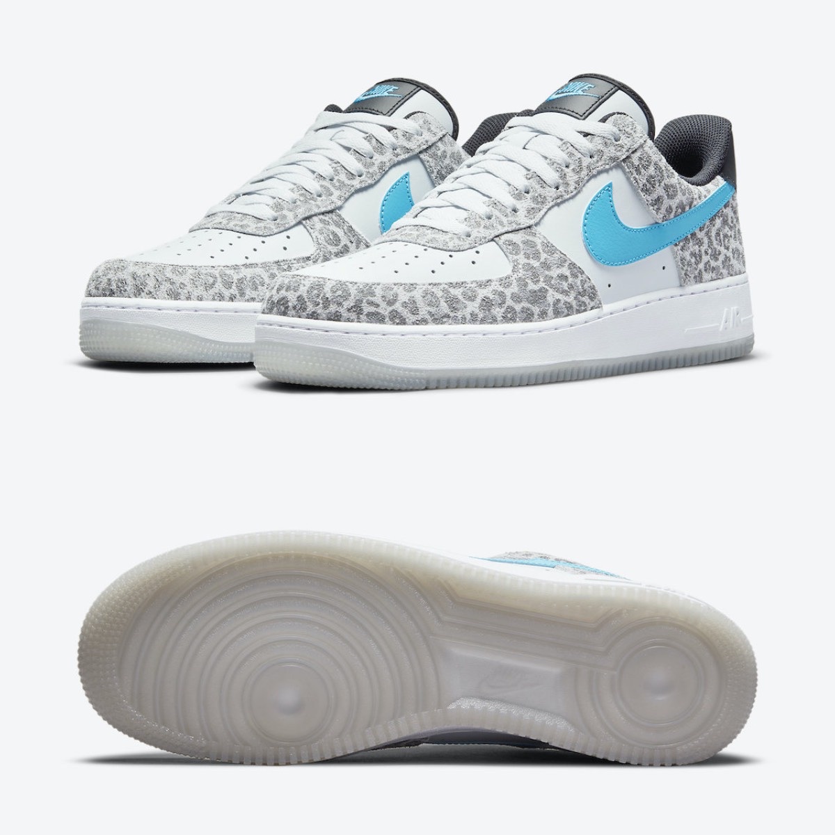 Nike Air Force 1 '07 PRM Pure Platinum 착용 스타일 - 2