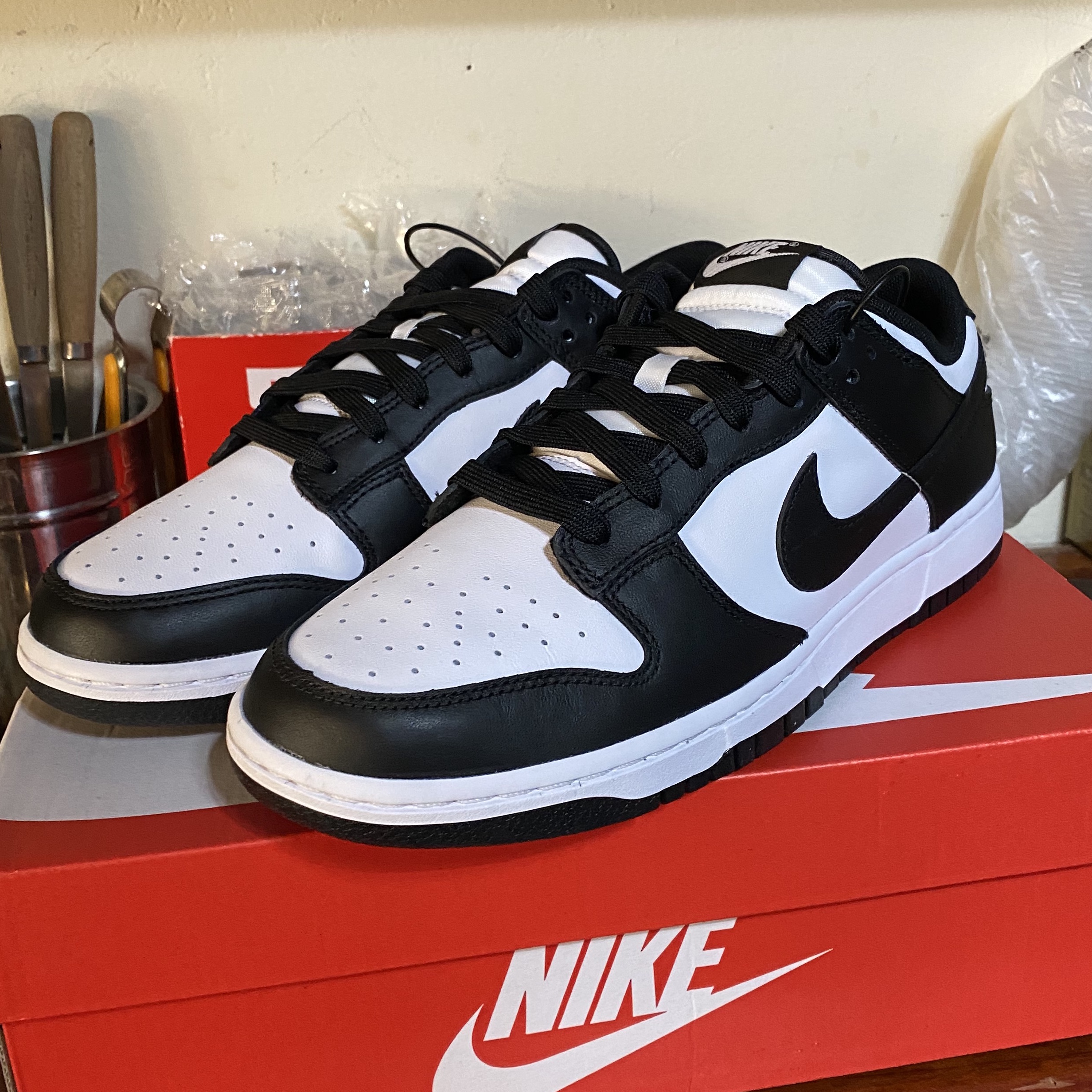 Nike Dunk Low Retro Black 착용 스타일
