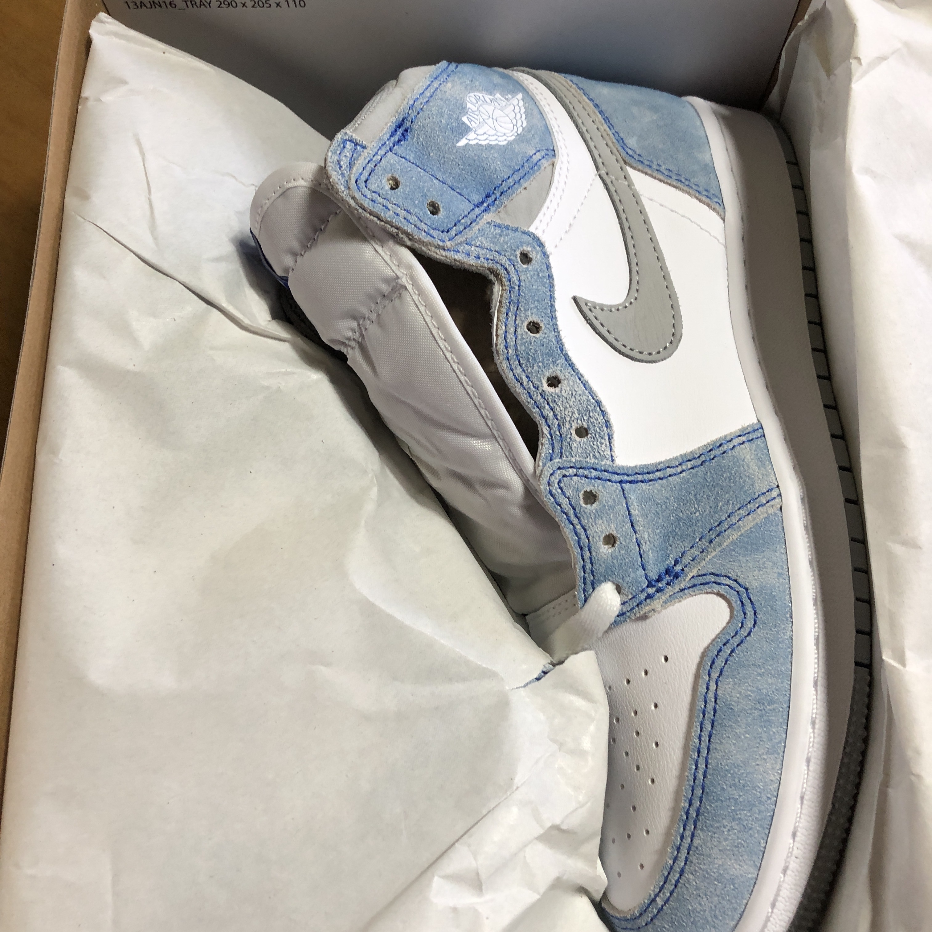Jordan 1 Retro High OG Hyper Royal, (GS) Jordan 1 Retro High OG Hyper Royal 착용 스타일
