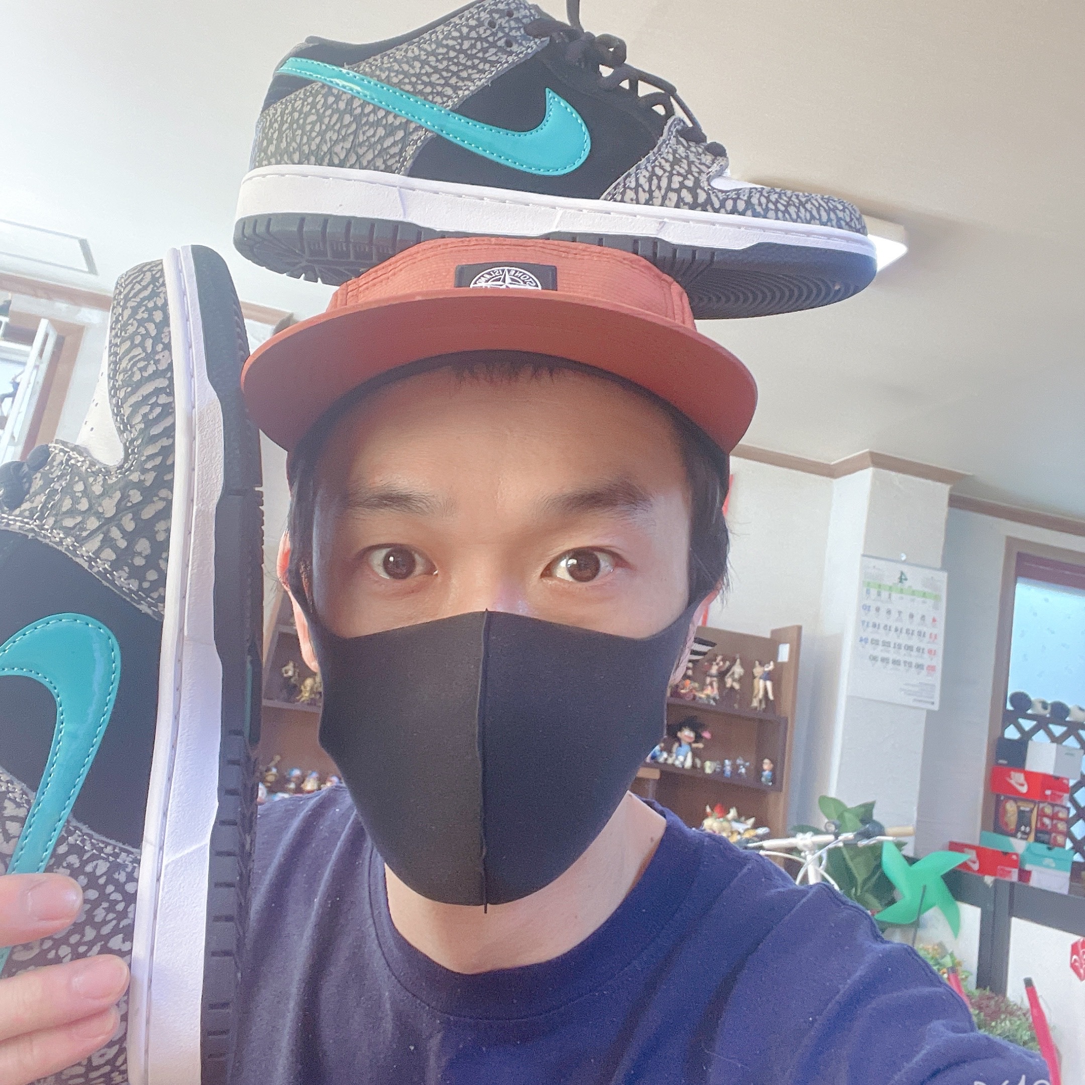 Nike SB Dunk Low Pro Clear Jade 착용 스타일