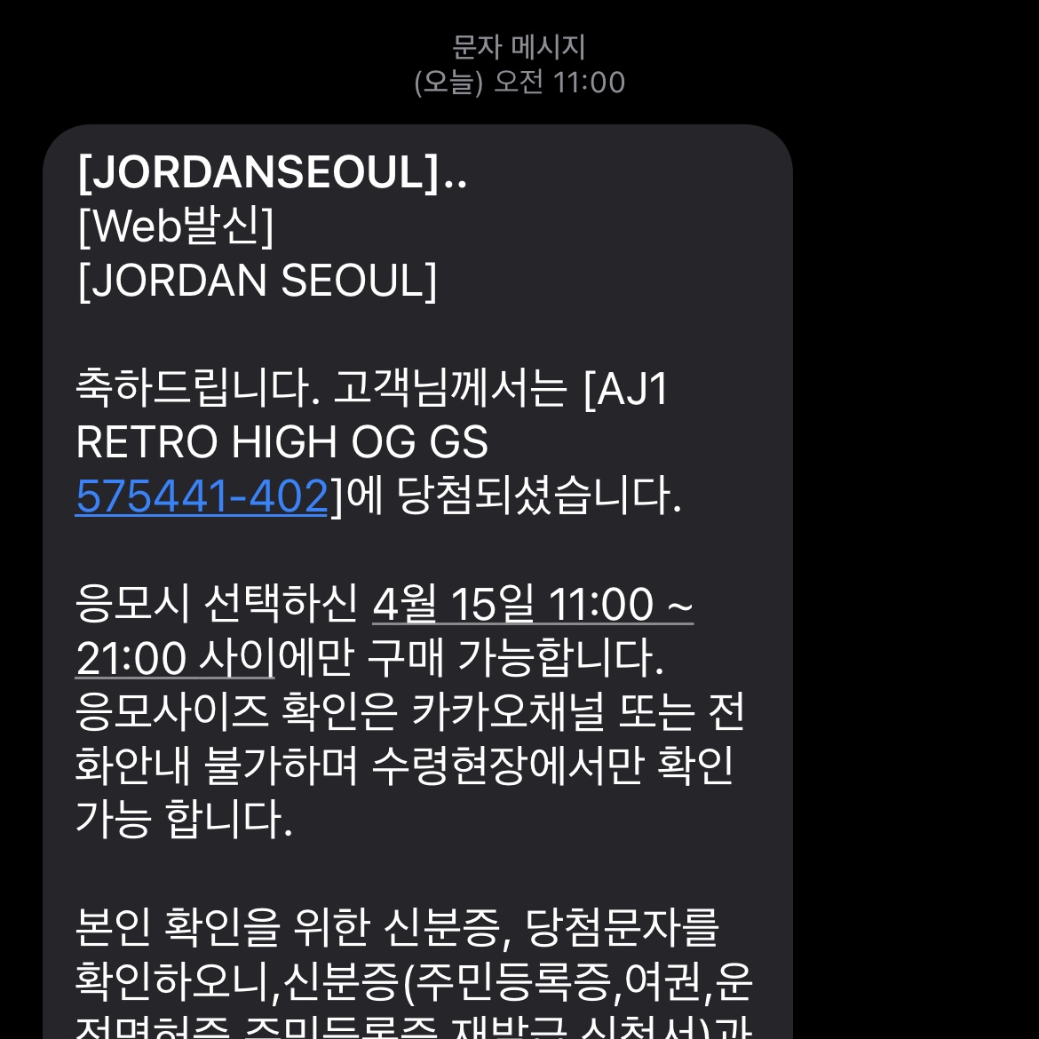 (GS) Jordan 1 Retro High OG Hyper Royal 착용 스타일