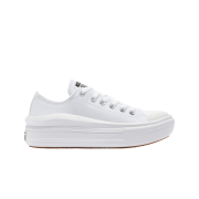 (W) Converse Chuck Taylor All Star Move Ox White
