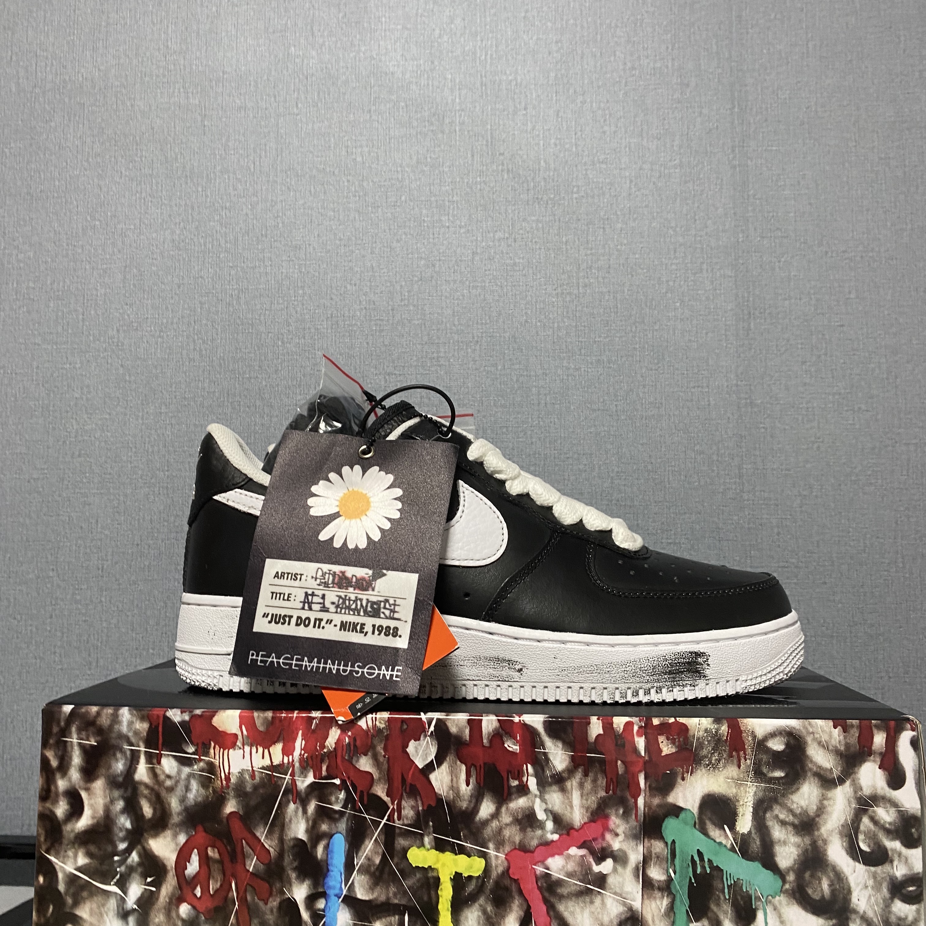 Nike x Peaceminusone Air Force 1 Low Para-Noise 착용 스타일 - 2