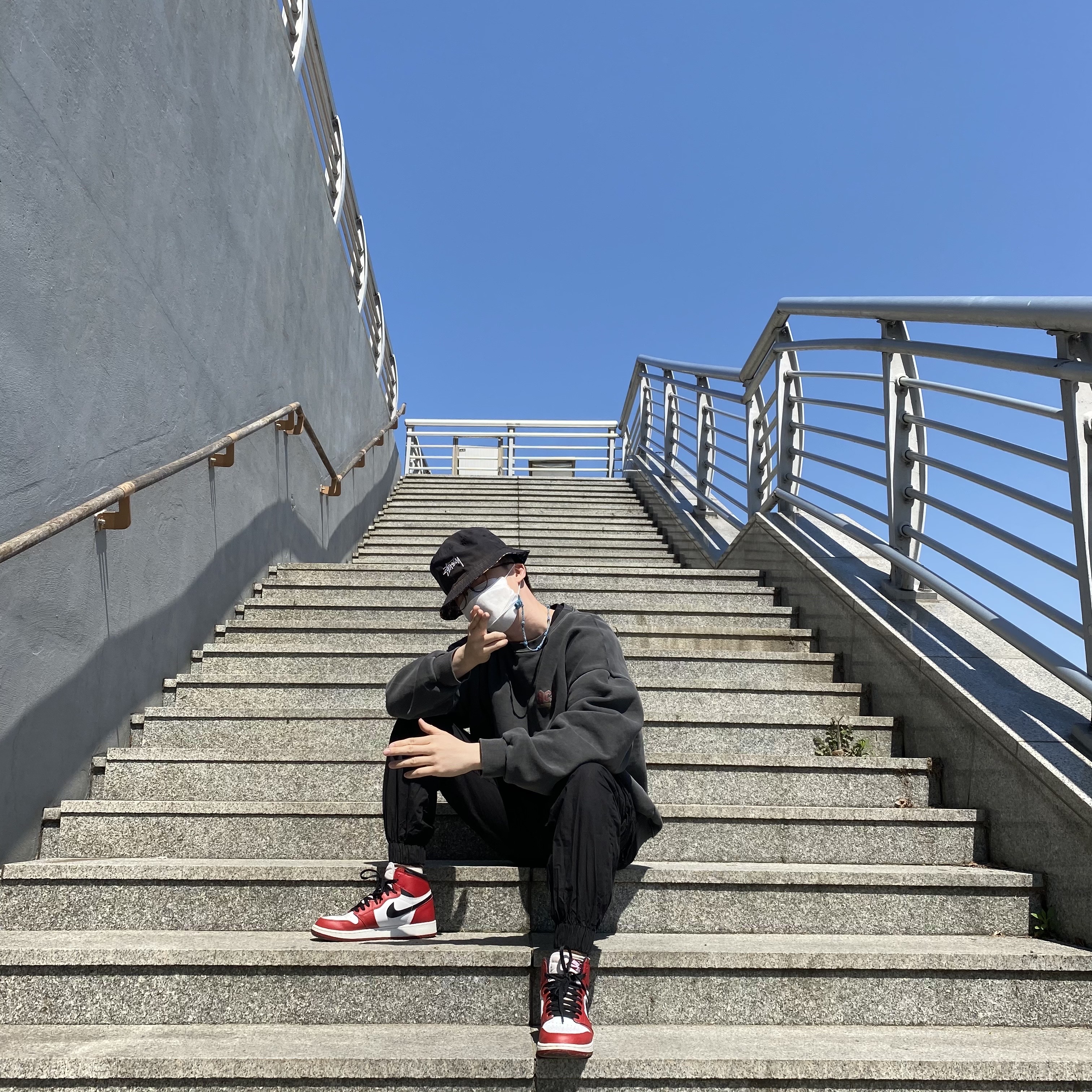 (GS) Jordan 1 Retro High OG Chicago 2015 착용 스타일