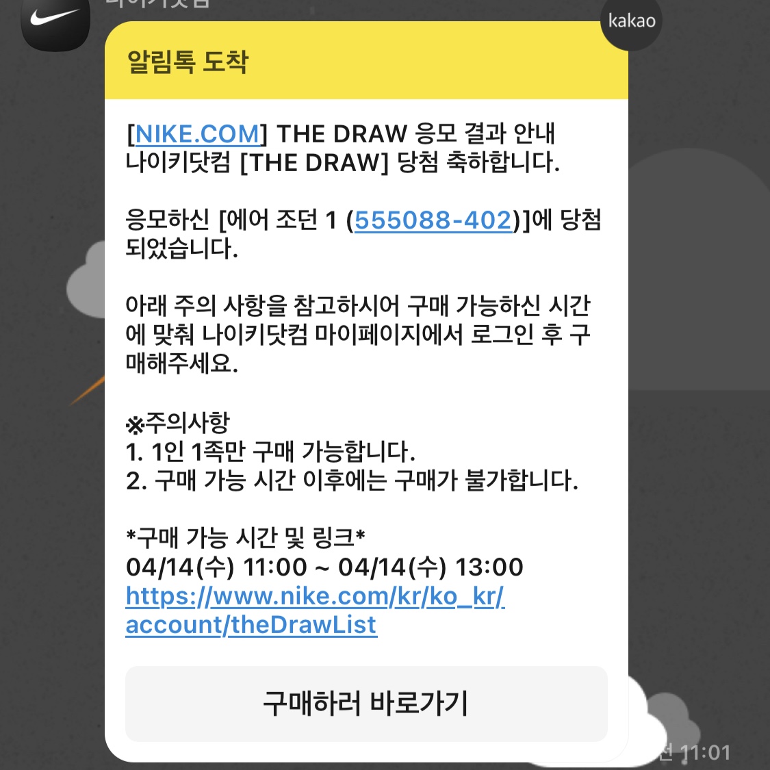 Jordan 1 Retro High OG Hyper Royal 착용 스타일 - 1