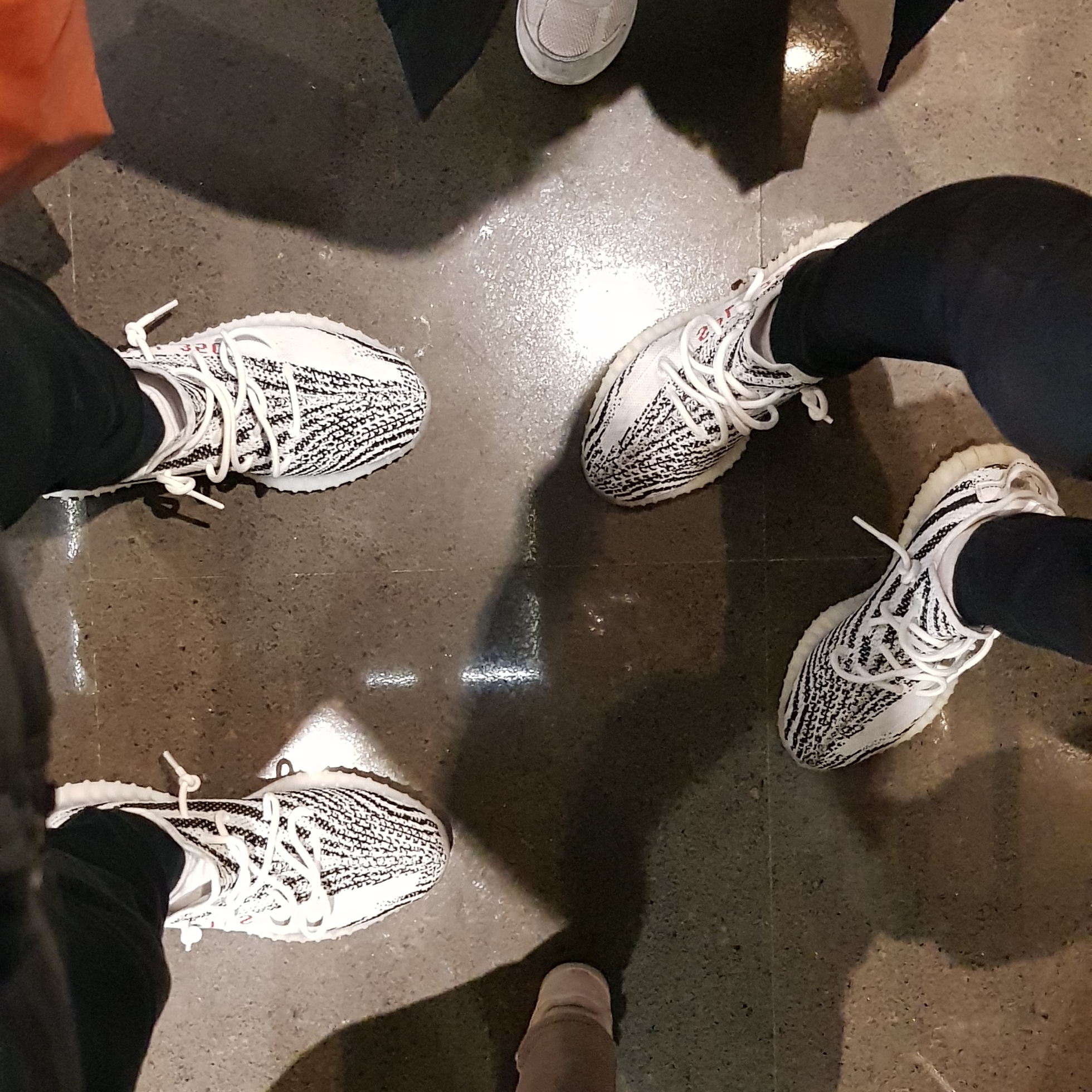 Adidas Yeezy Boost 350 V2 Zebra 2017/2019/2020 착용 스타일