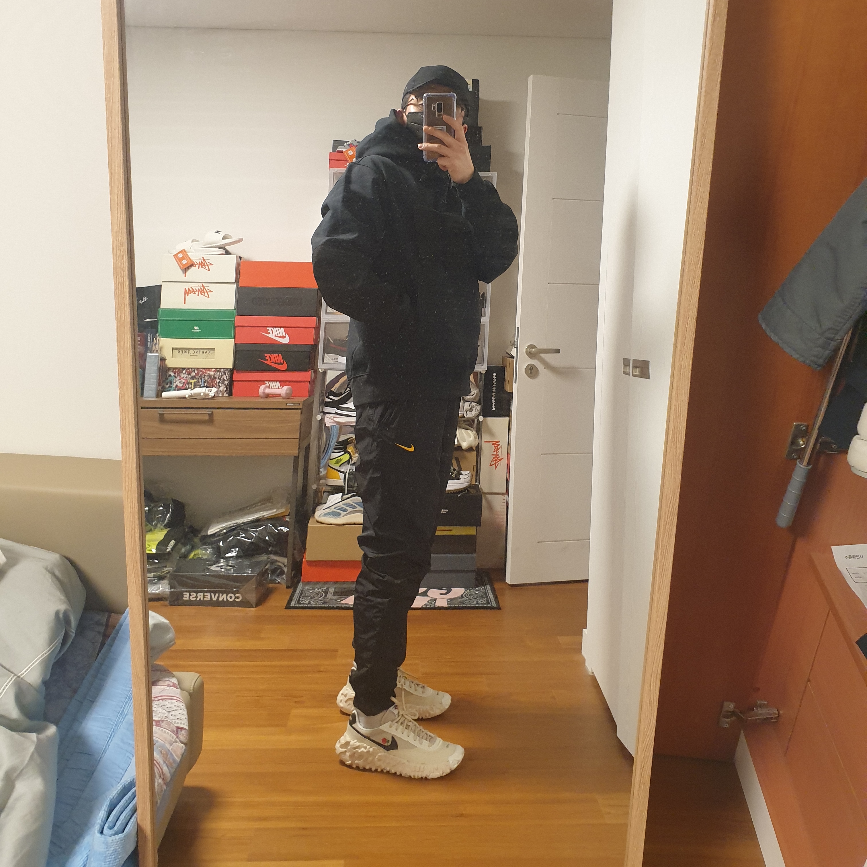 Nike x Drake Nocta NRG AU L91 Cap, Nike x Drake Nocta NRG Hoodie Black - US/EU 착용 스타일 - 3