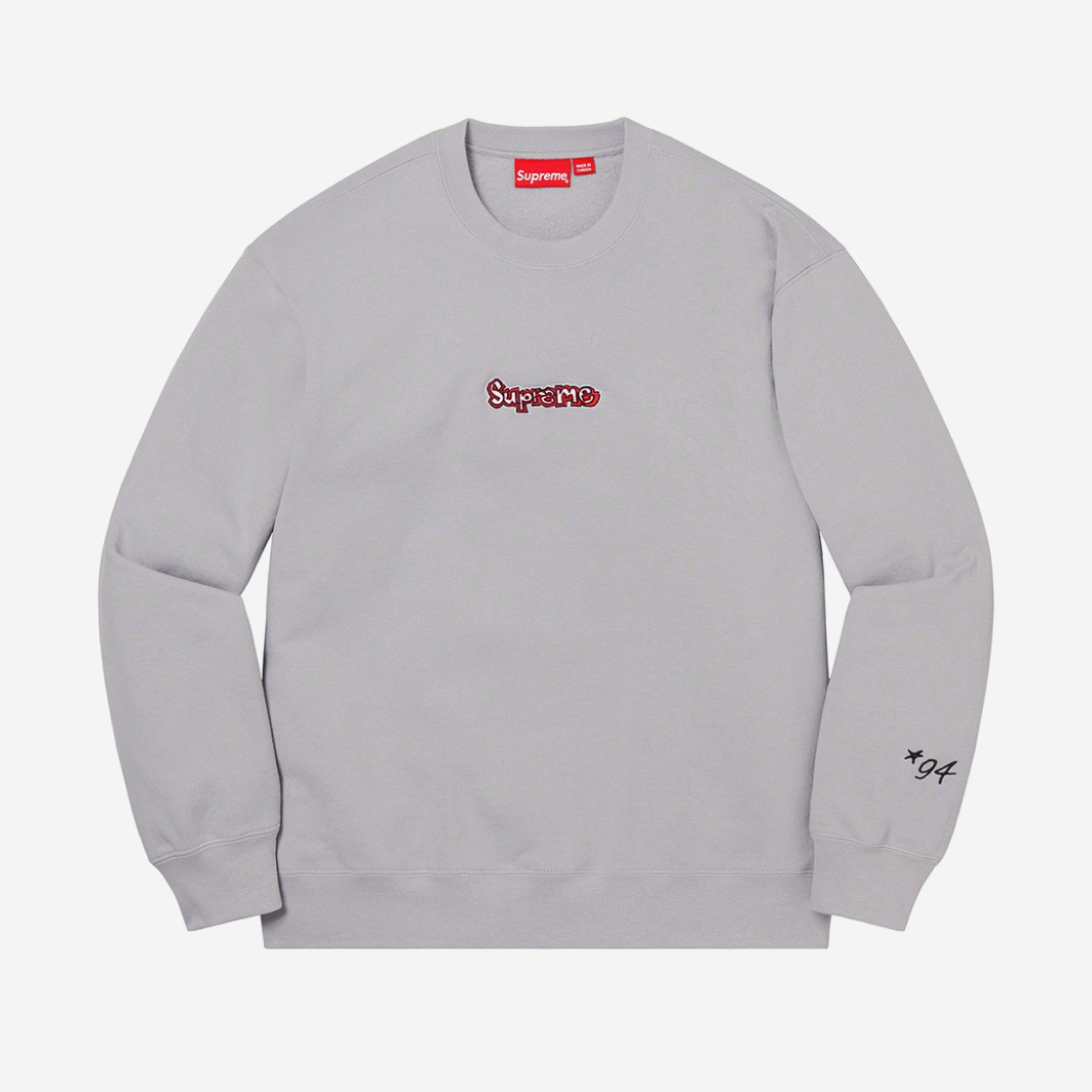 슈프림 곤즈 로고 크루넥 그레이 - 21SS | Supreme | KREAM