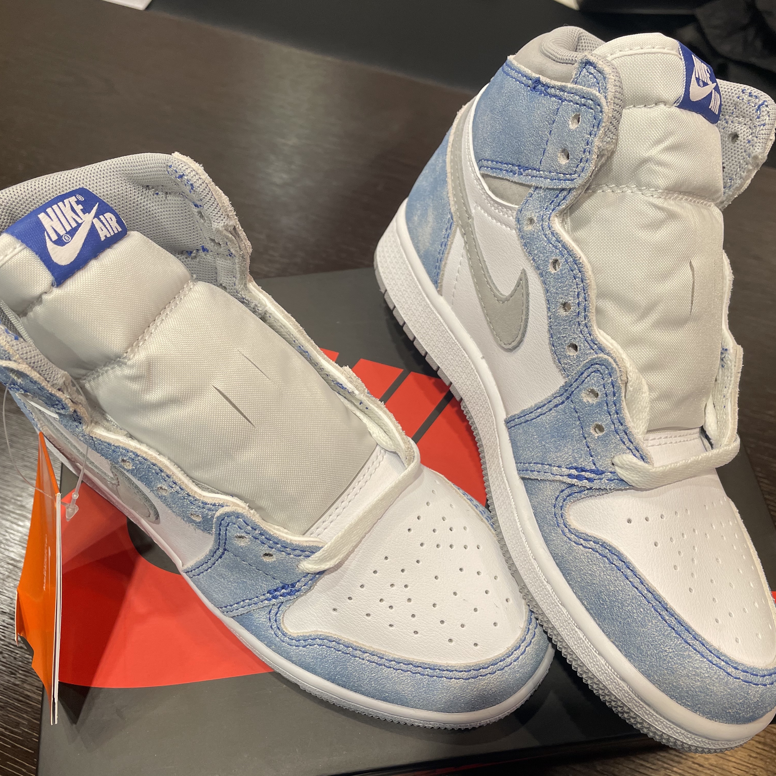 (GS) Jordan 1 Retro High OG Hyper Royal 착용 스타일