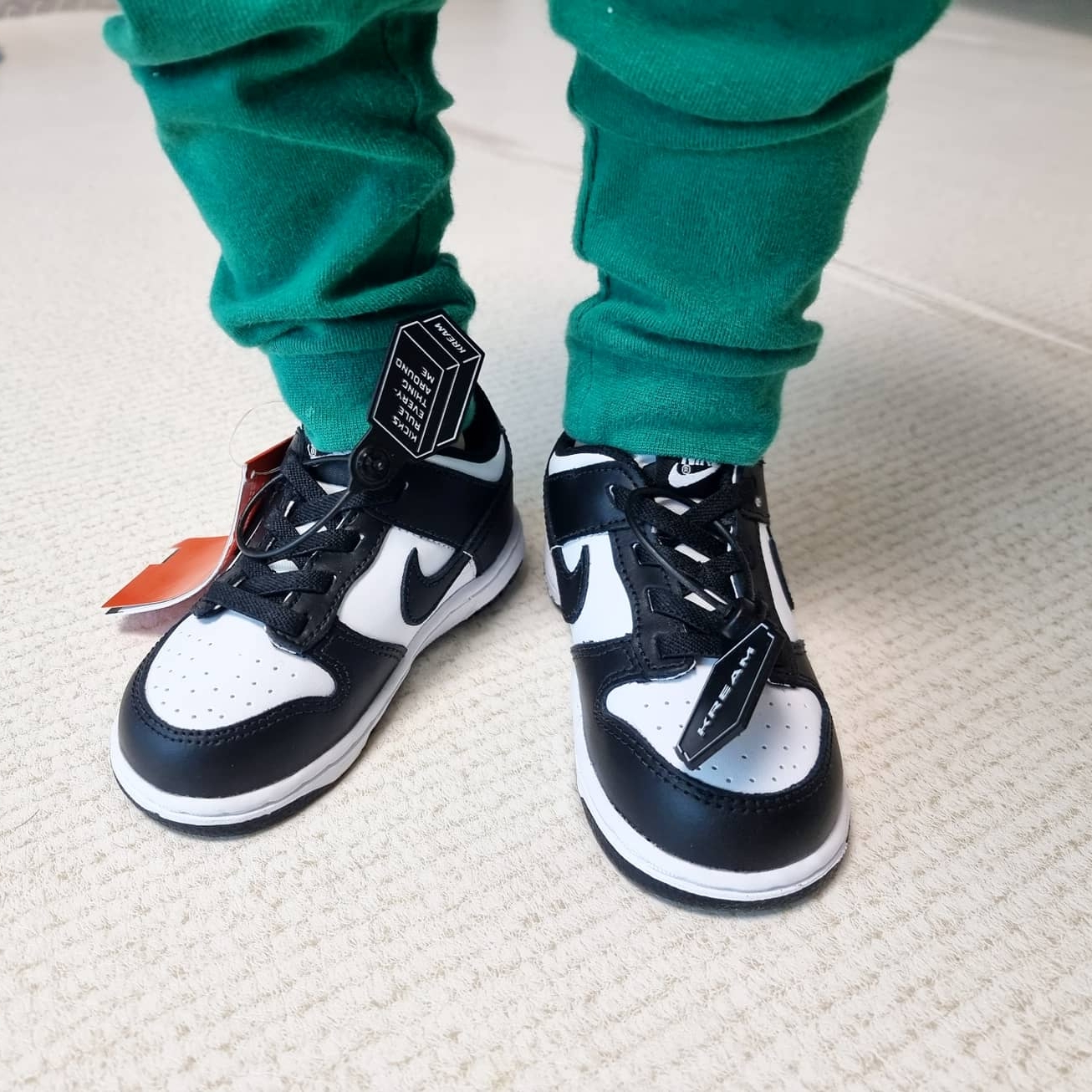 (TD) Nike Dunk Low Black 착용 스타일