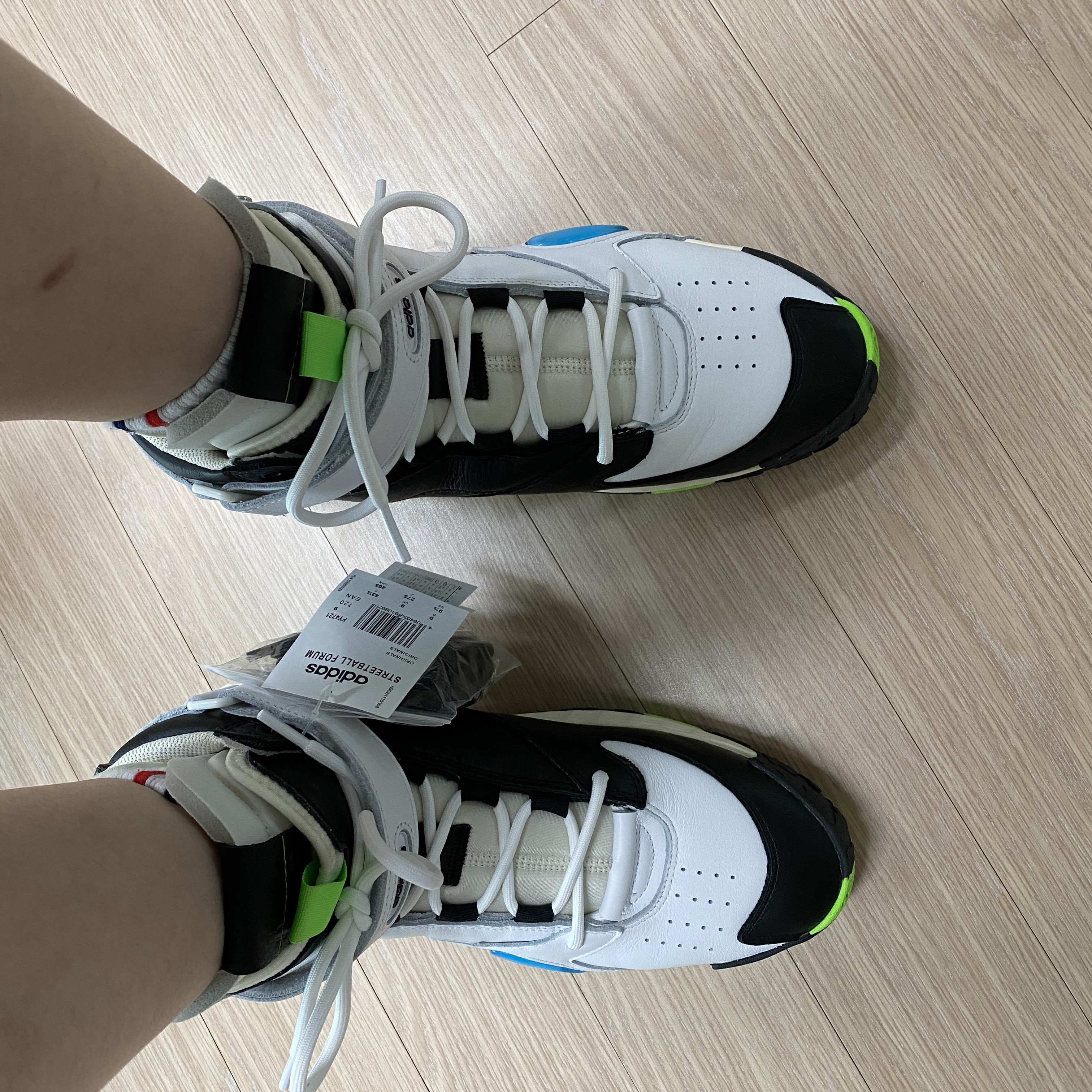 Adidas x Sankuanz Streetball Forum 착용 스타일 - 4