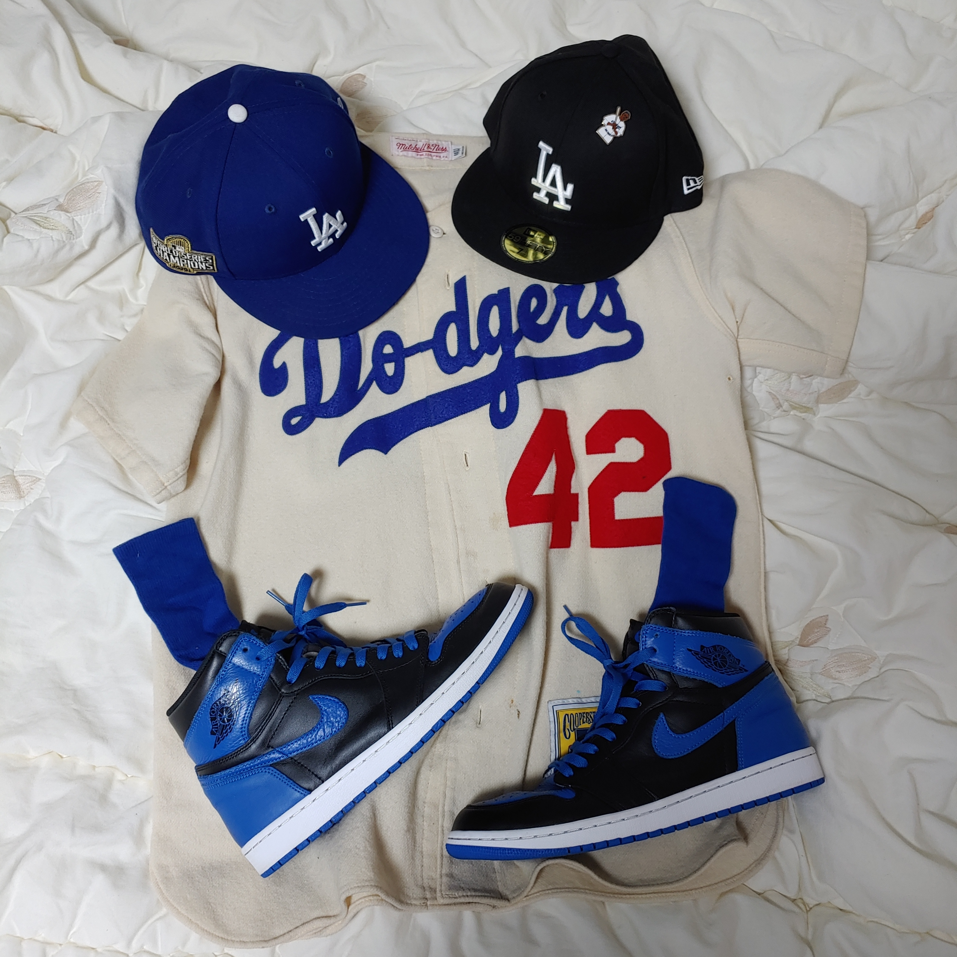 Jordan 1 Retro Royal 2017 착용 스타일