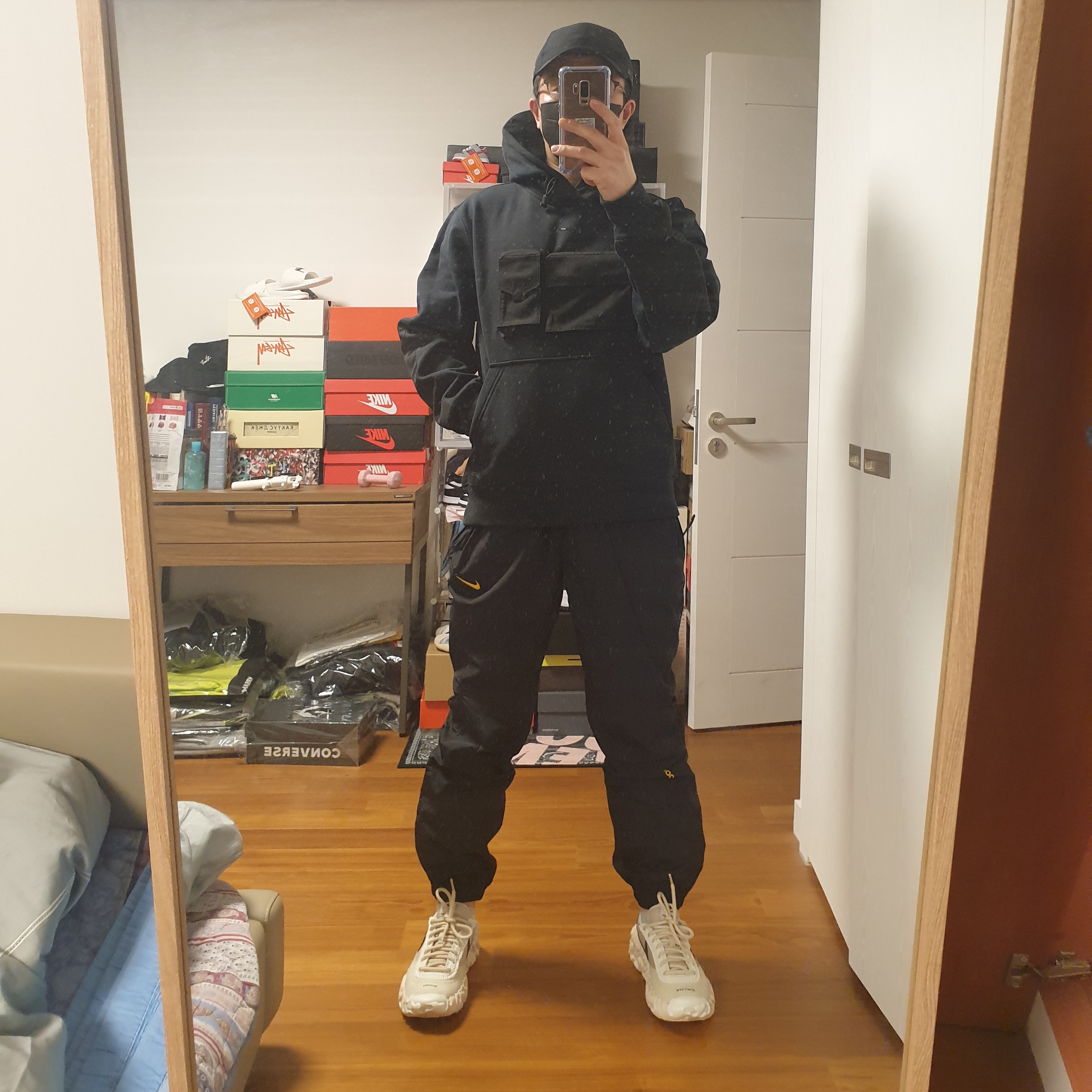 Nike x Drake Nocta NRG AU L91 Cap, Nike x Drake Nocta NRG Hoodie Black - US/EU 착용 스타일 - 2