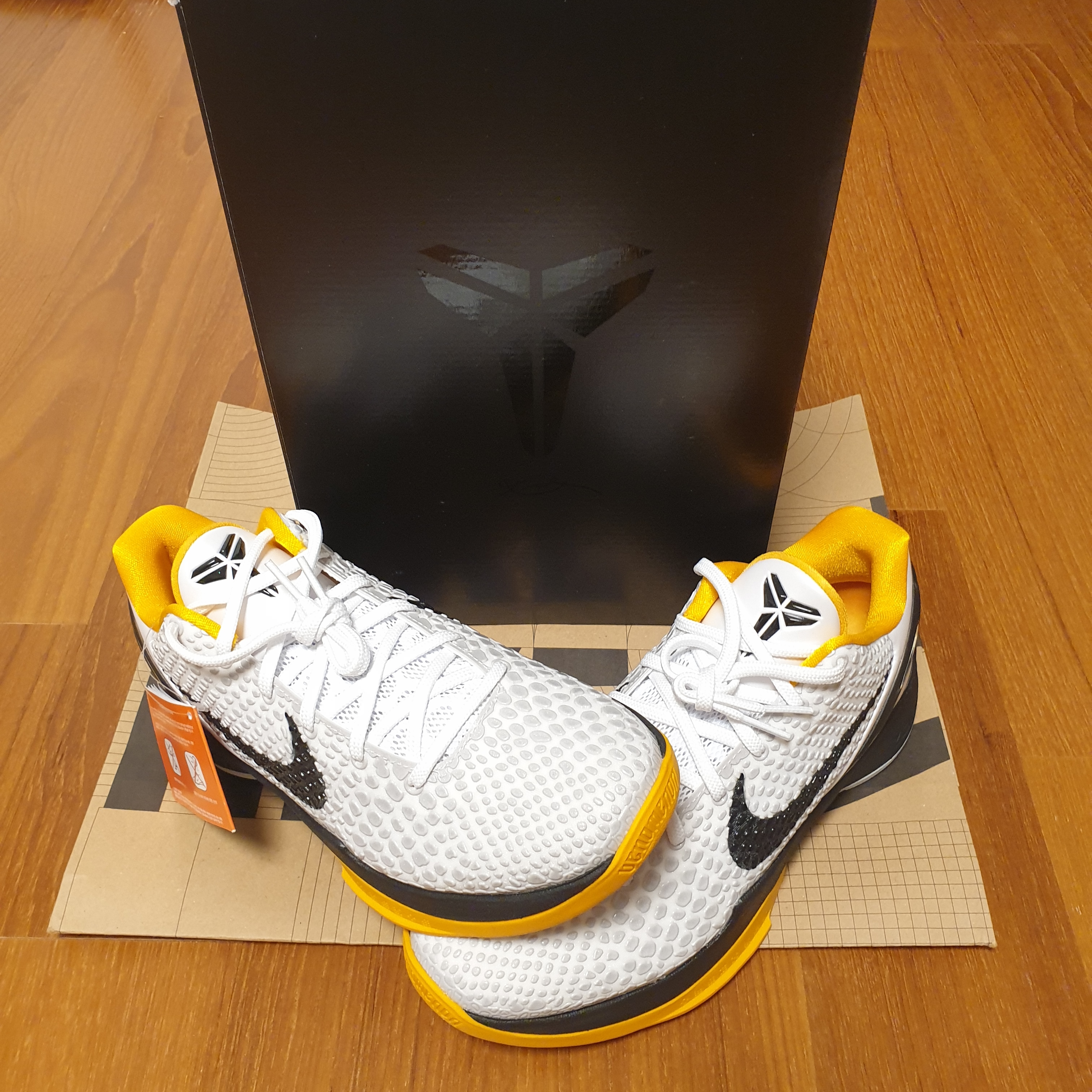 Nike Kobe 6 Protro White Del Sol 착용 스타일 - 3