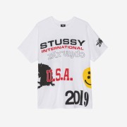 Stussy x Cactus Plant Flea Market USA 2019 T-Shirt White