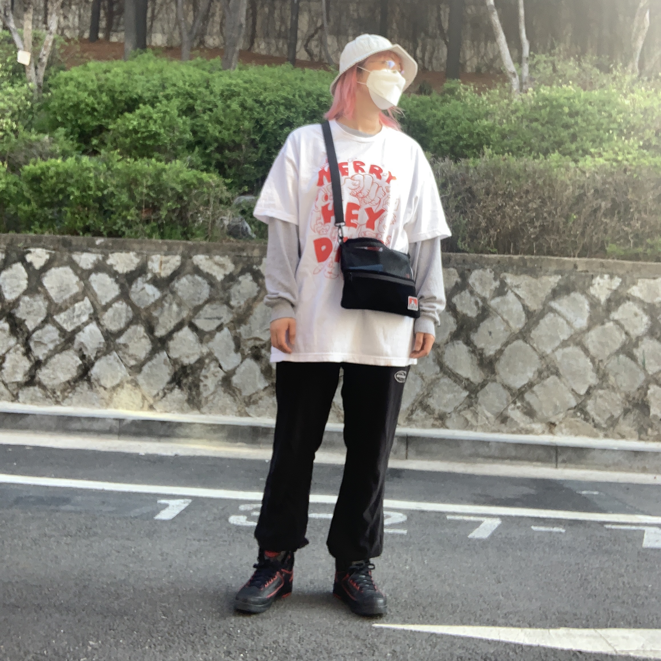 Jordan 2 Retro Alternate 87 착용 스타일
