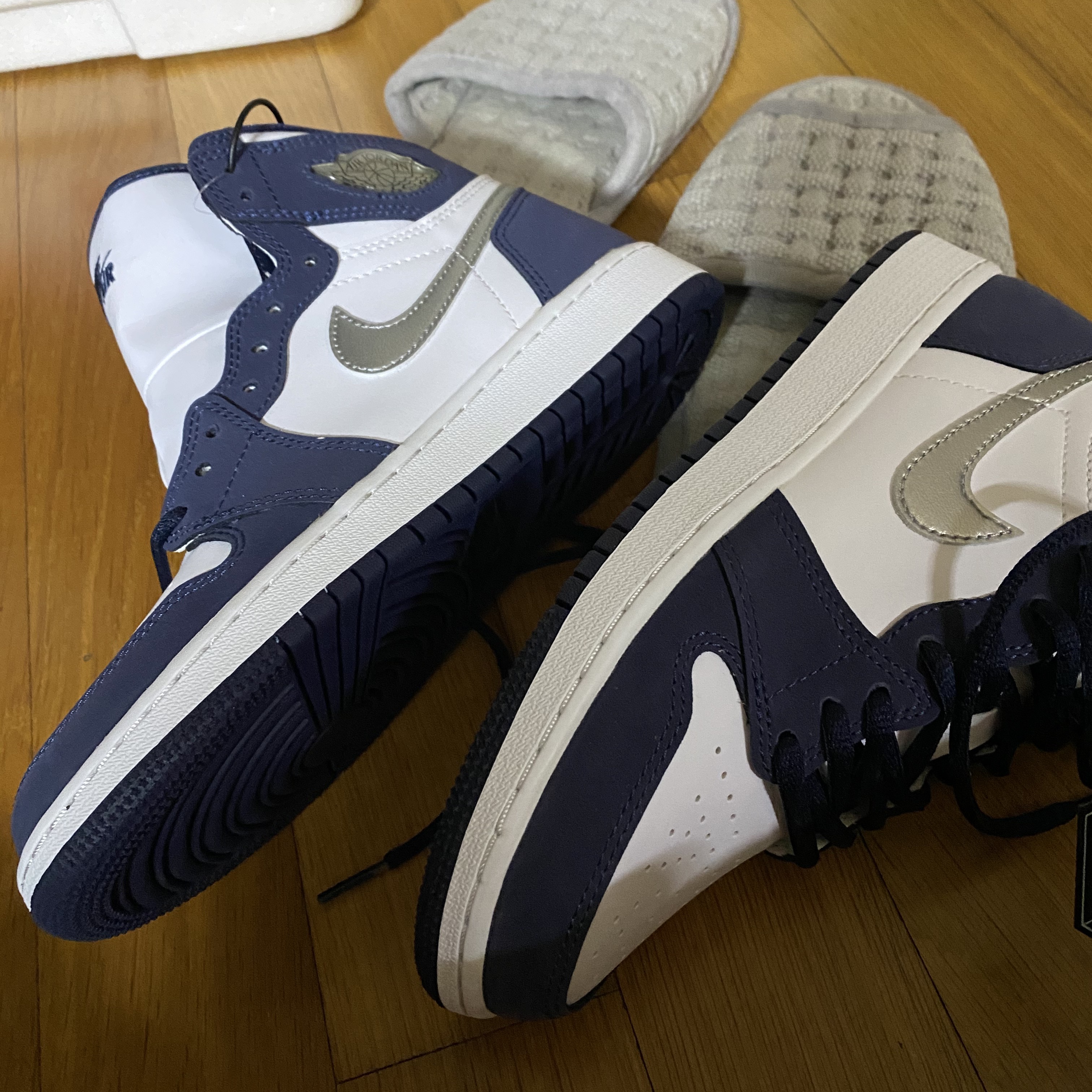 (GS) Jordan 1 Retro High OG CO.JP Midnight Navy 착용 스타일 - 2