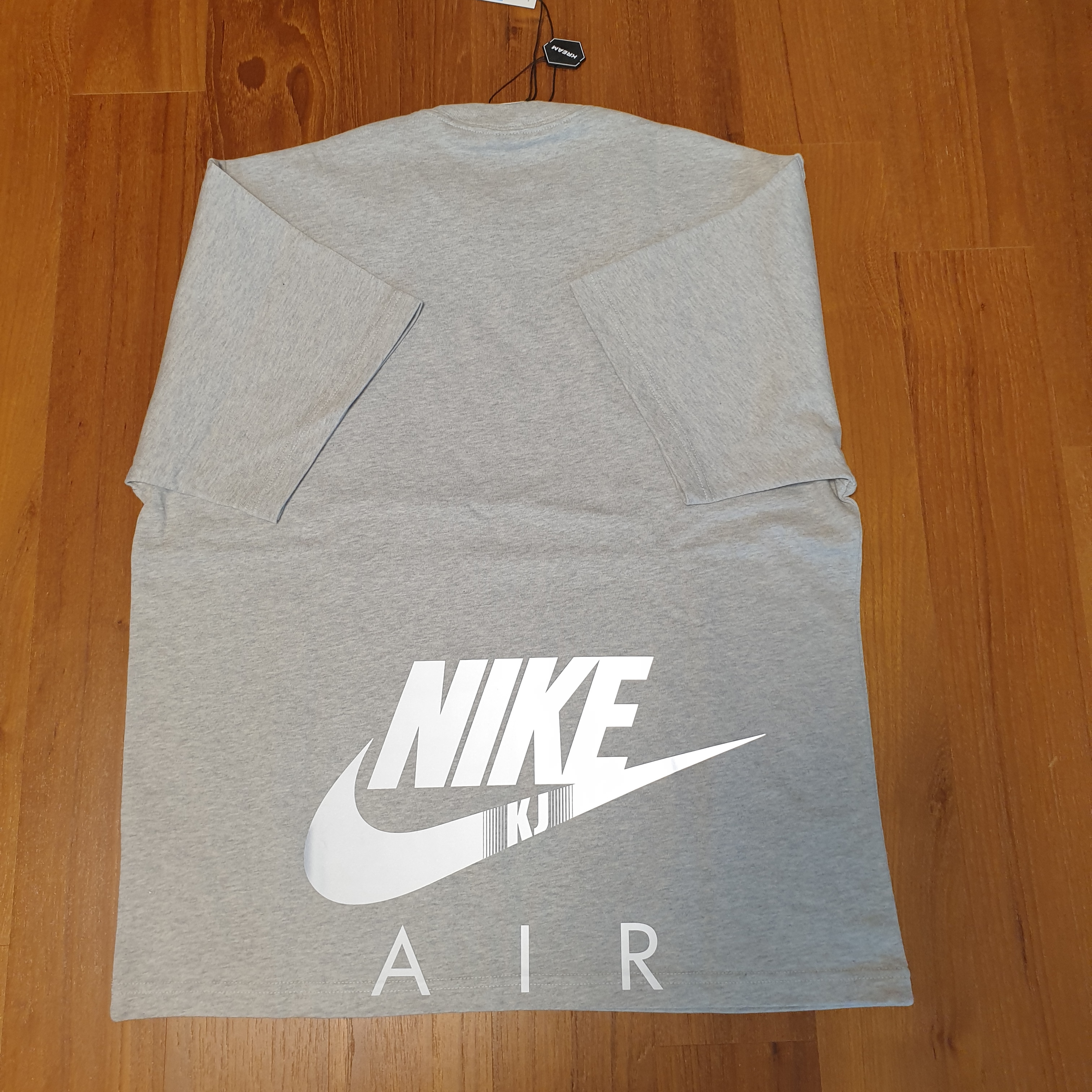 Nike x Kim Jones Oversized T-Shirt Grey Heather - US/EU 착용 스타일 - 4