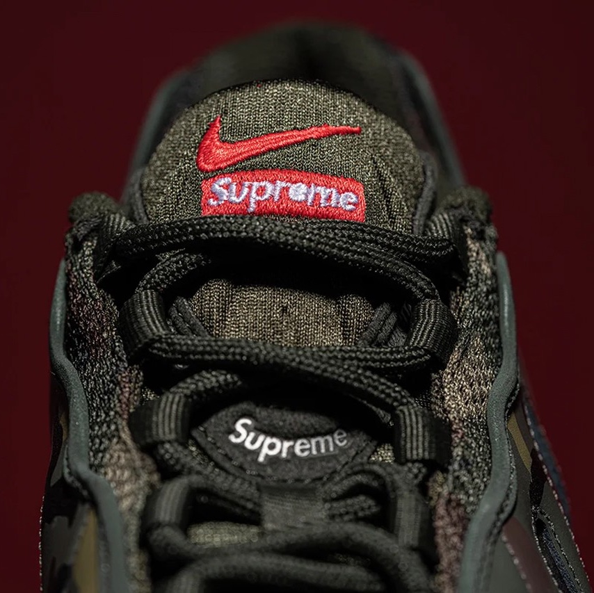 Nike x Supreme Air Max 96 Camo 착용 스타일 - 4