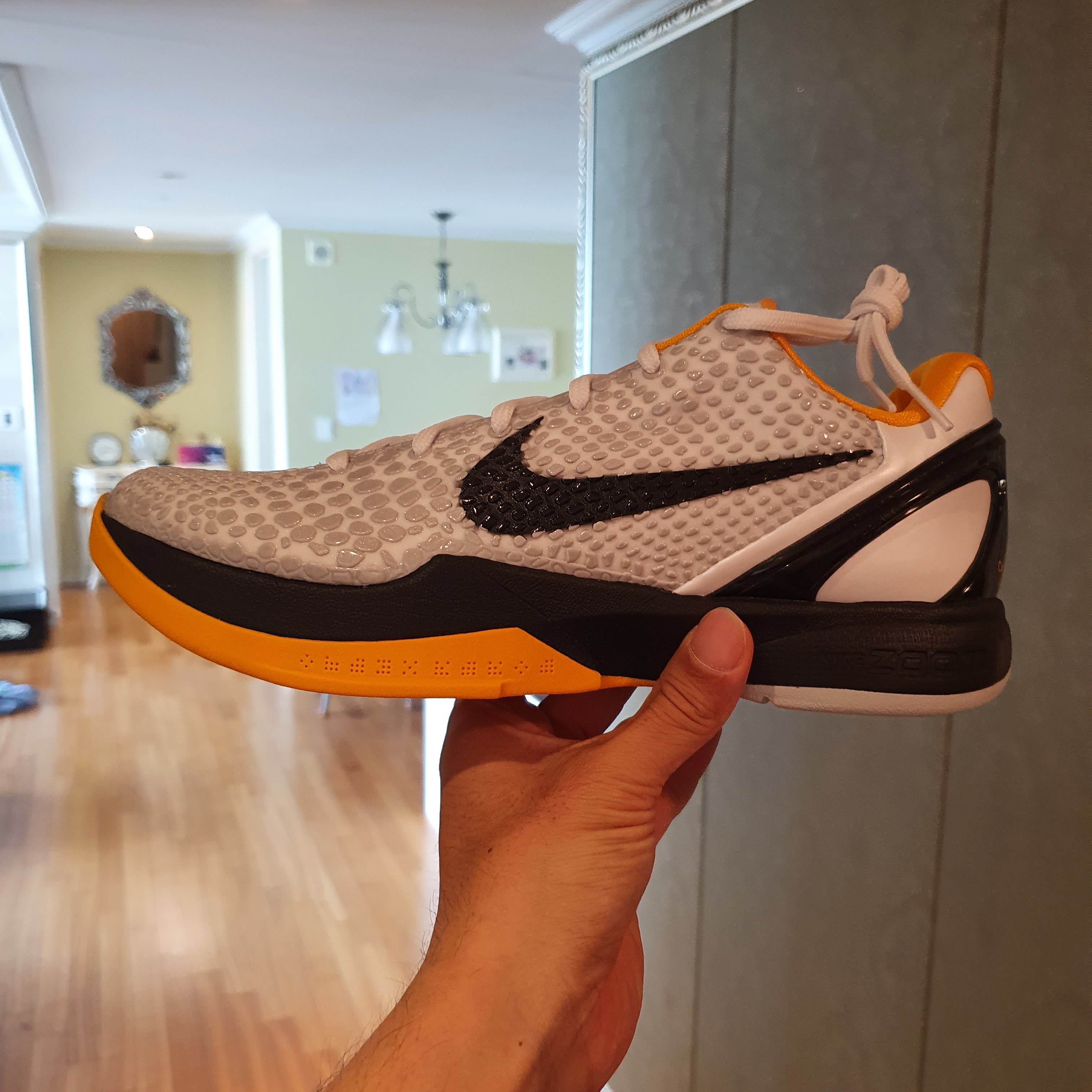 Nike Kobe 6 Protro White Del Sol 착용 스타일