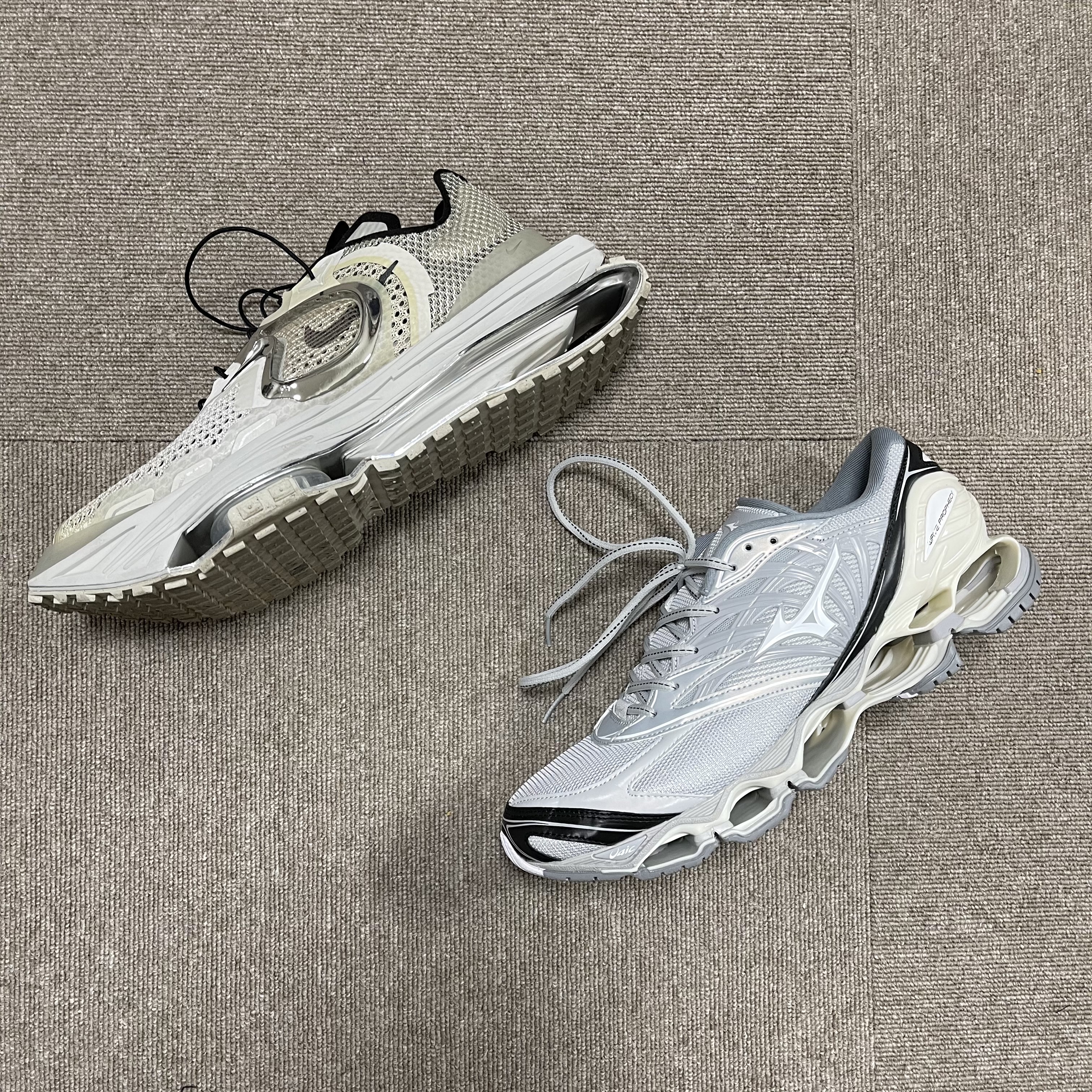 Nike x Matthew M Williams Zoom 004 Stone 착용 스타일 - 2