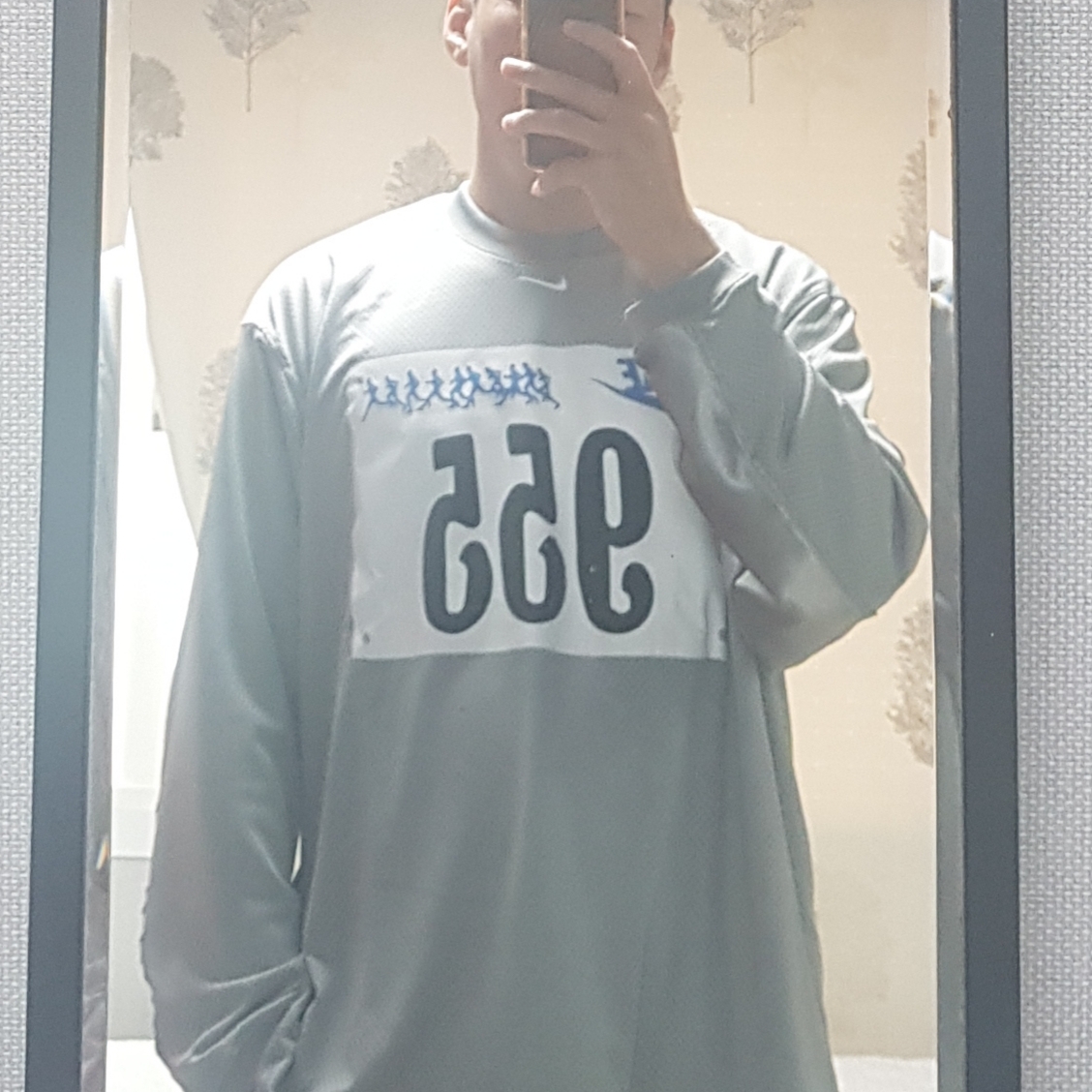Nike x Cactus Plant Flea Market L/S Jersey Grey - Asia 착용 스타일