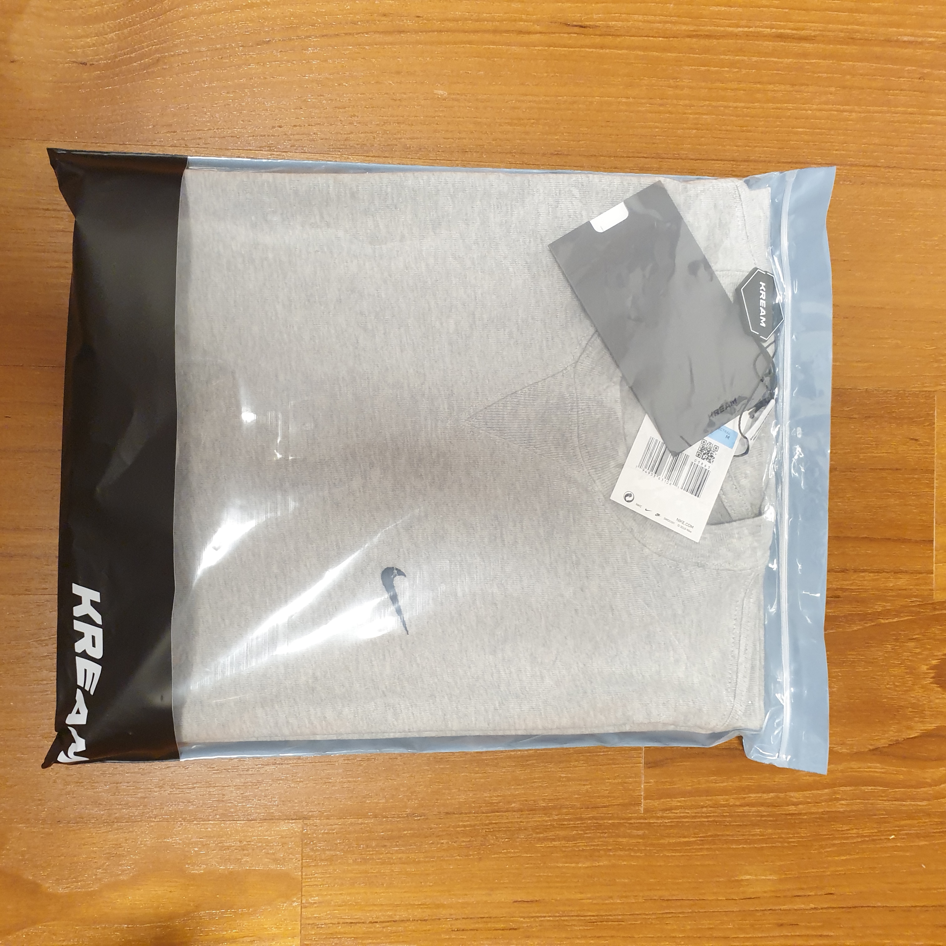 Nike x Kim Jones Oversized T-Shirt Grey Heather - US/EU 착용 스타일 - 2
