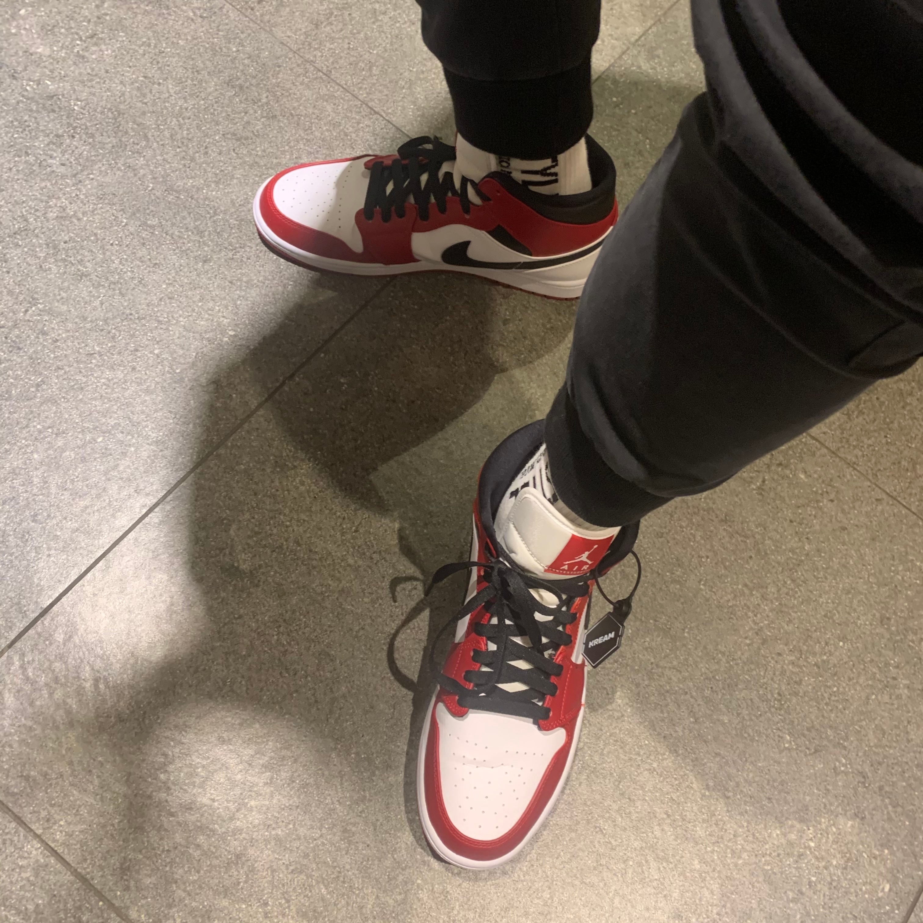 Jordan 1 Mid Chicago 2020 착용 스타일