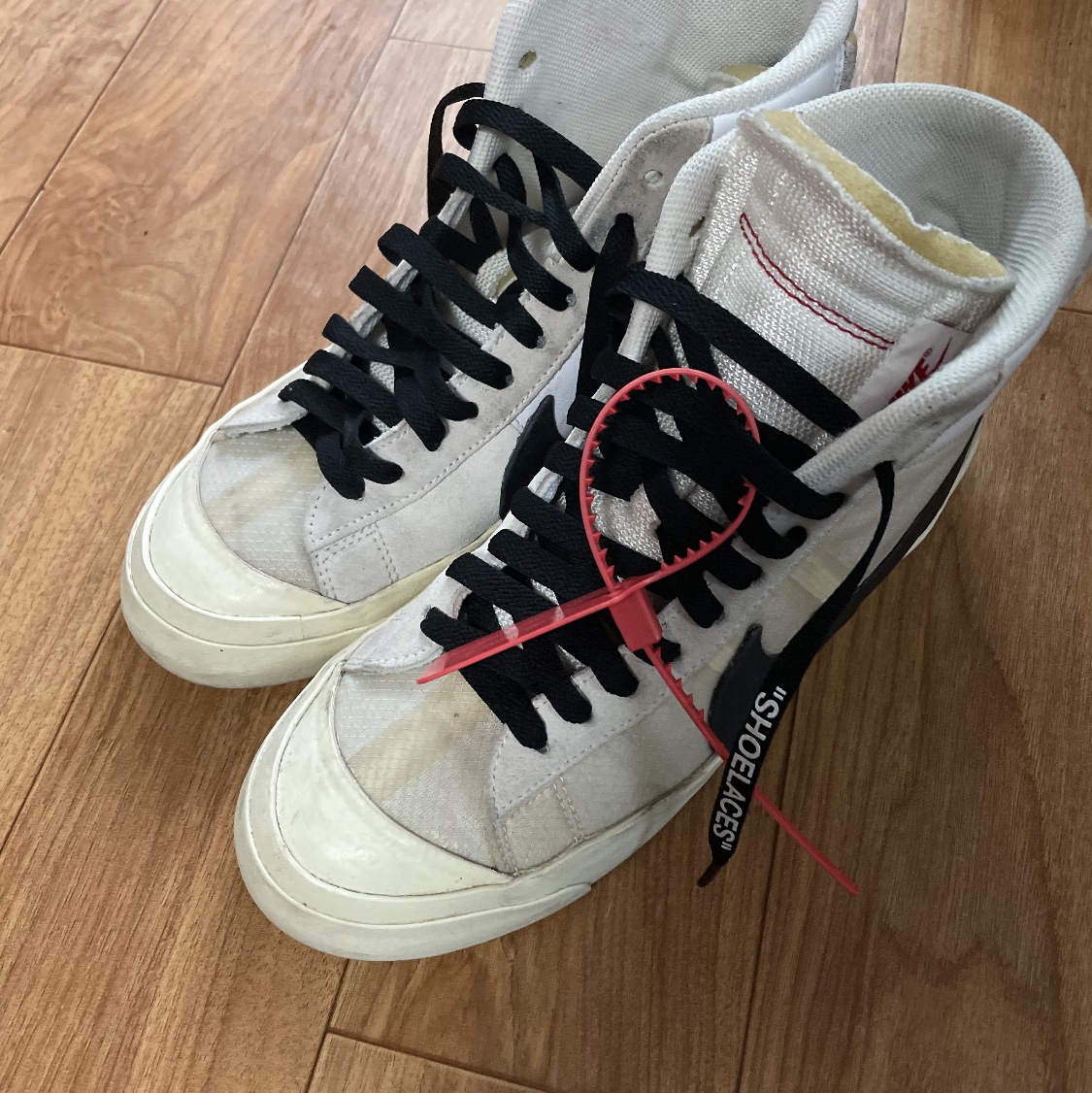 Nike x Off-White Blazer Mid White OG The Ten 착용 스타일 - 1