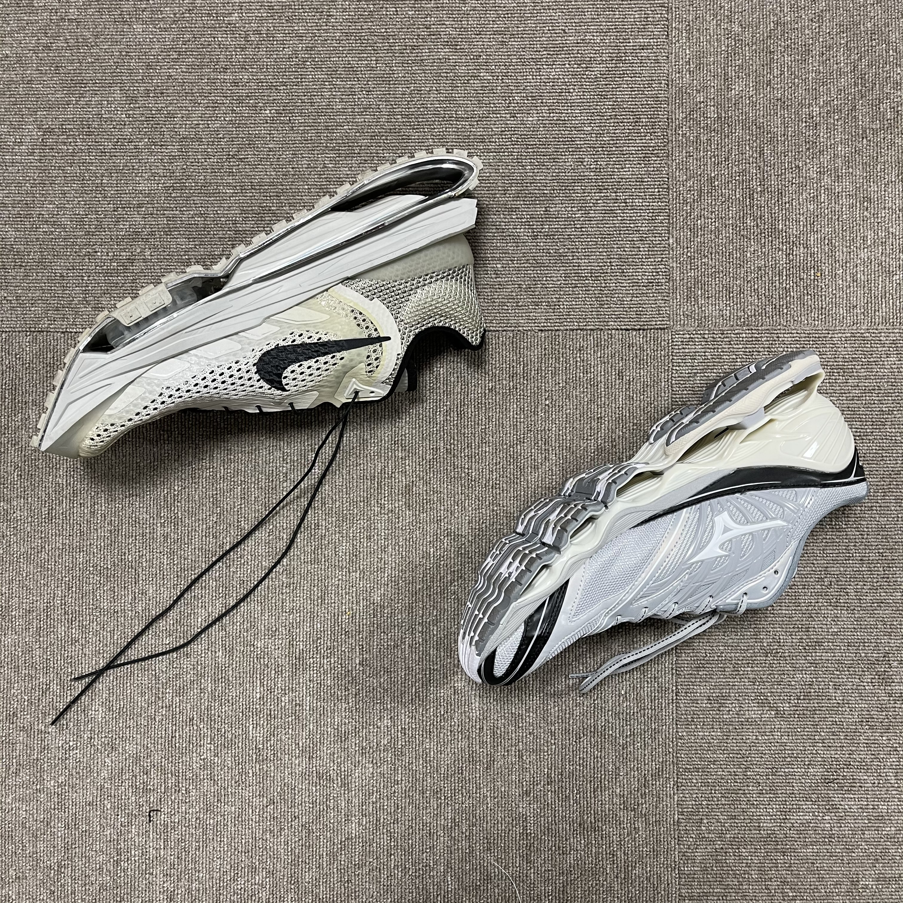 Nike x Matthew M Williams Zoom 004 Stone 착용 스타일 - 1